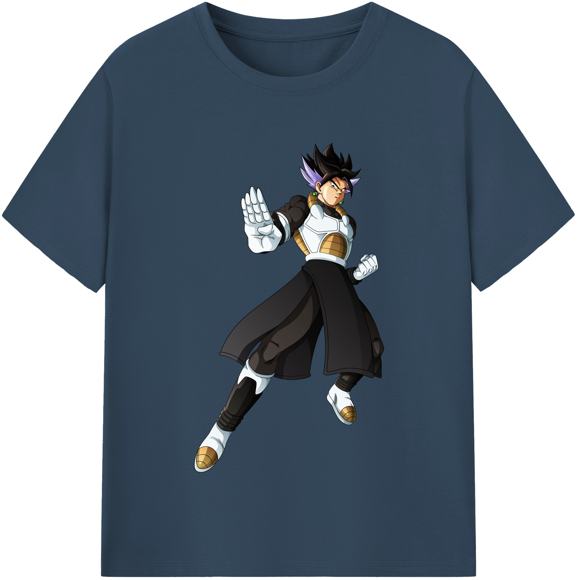 （画像用） ドラゴンボール ベジット DRAGON BALL Vegetto 綿100％半袖Tシャツ（フロントプリント）
