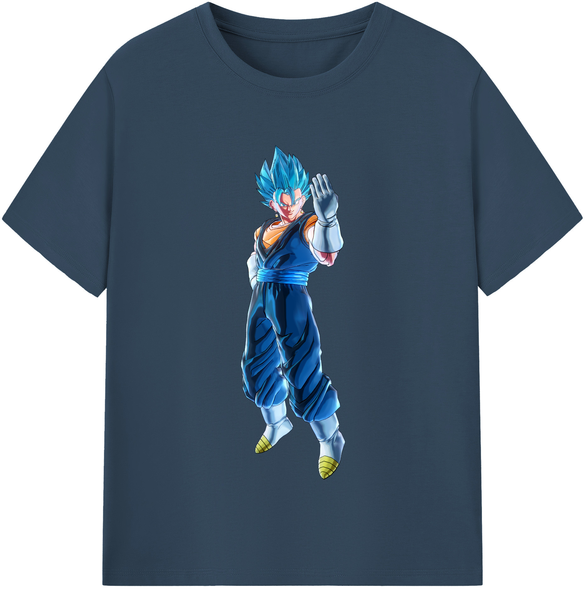 （画像用） ドラゴンボール ベジット DRAGON BALL Vegetto 綿100％半袖Tシャツ（フロントプリント）