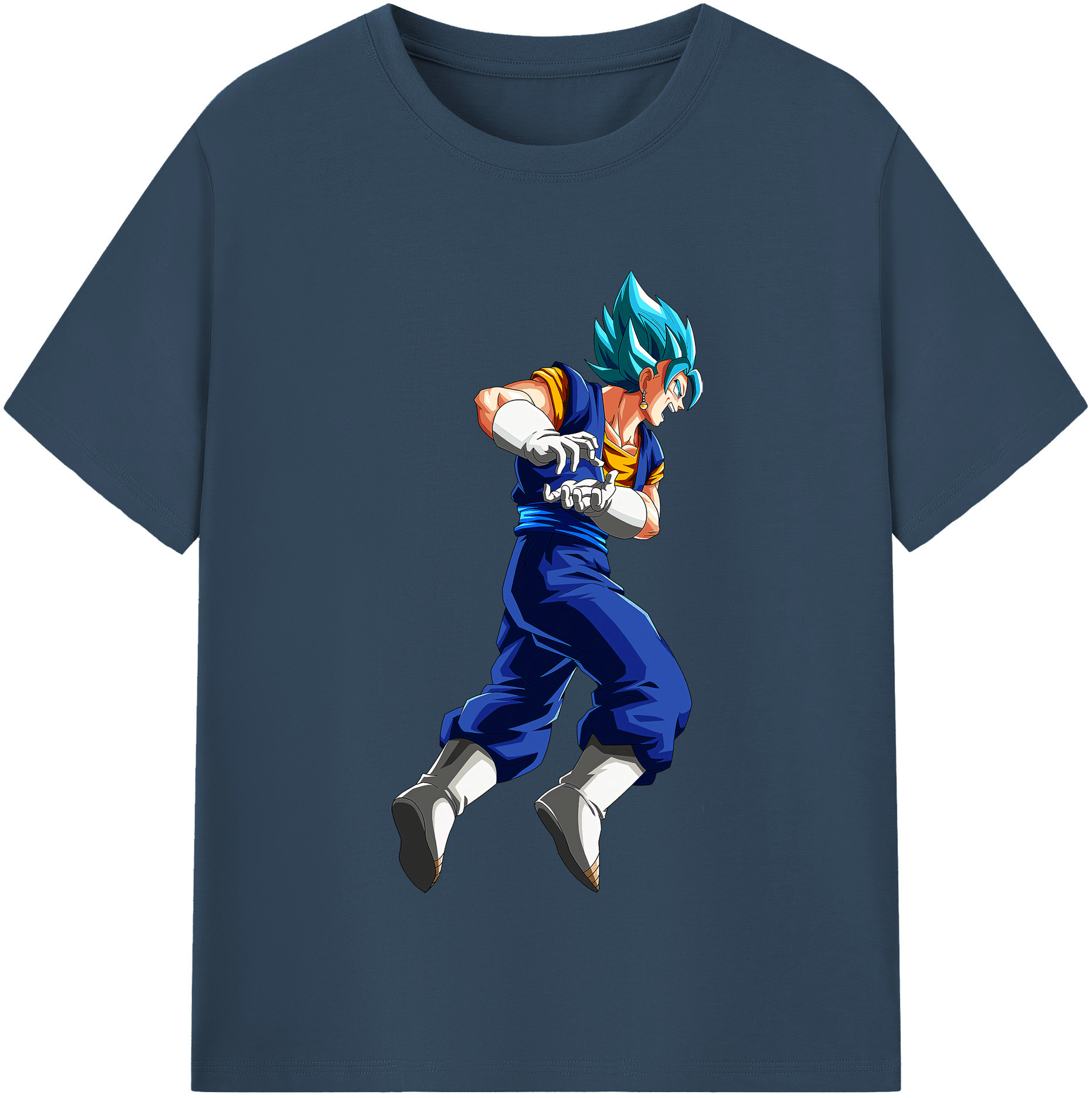 （画像用） ドラゴンボール ベジット DRAGON BALL Vegetto 綿100％半袖Tシャツ（フロントプリント）