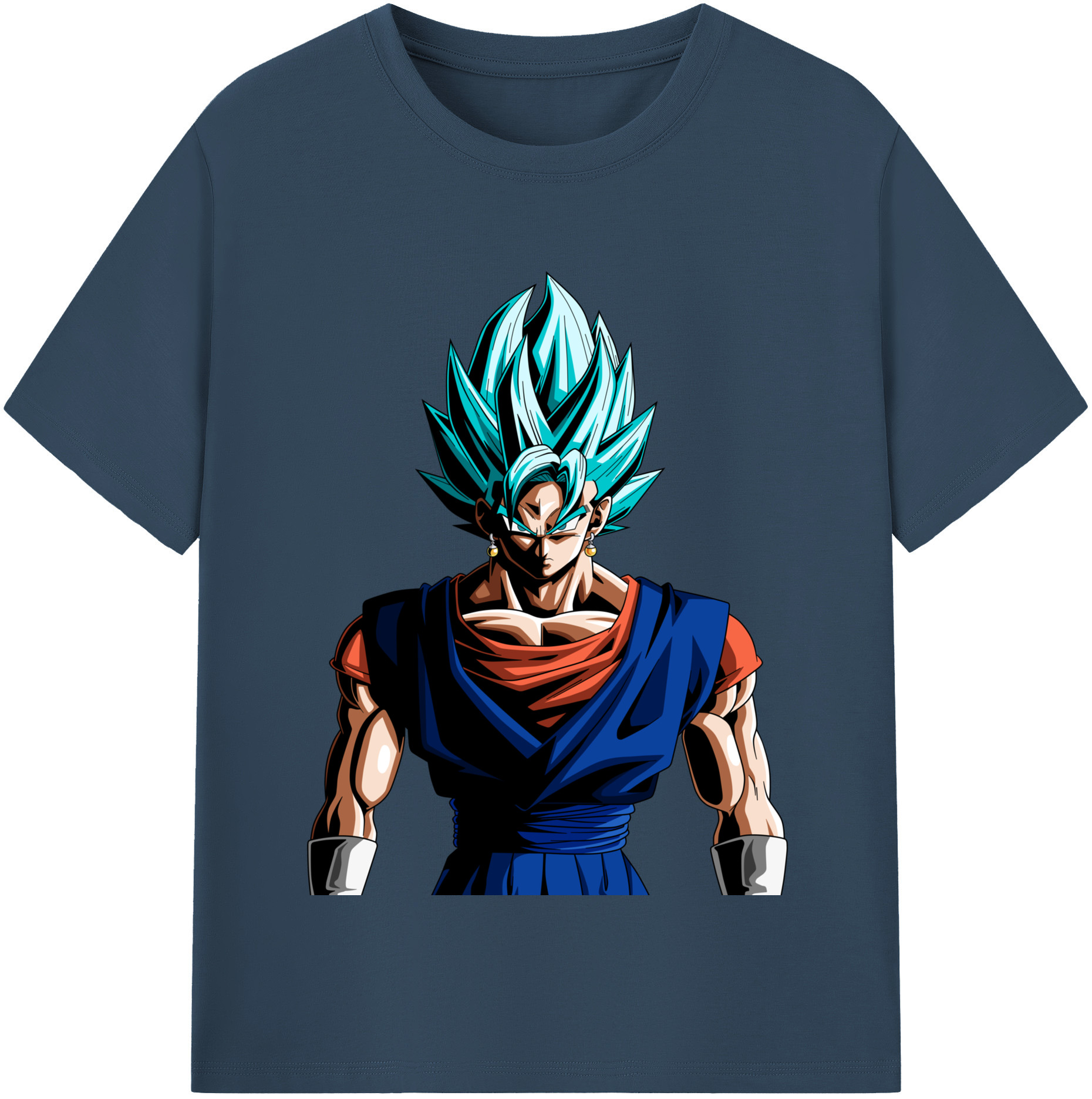 （画像用） ドラゴンボール ベジット DRAGON BALL Vegetto 綿100％半袖Tシャツ（フロントプリント）