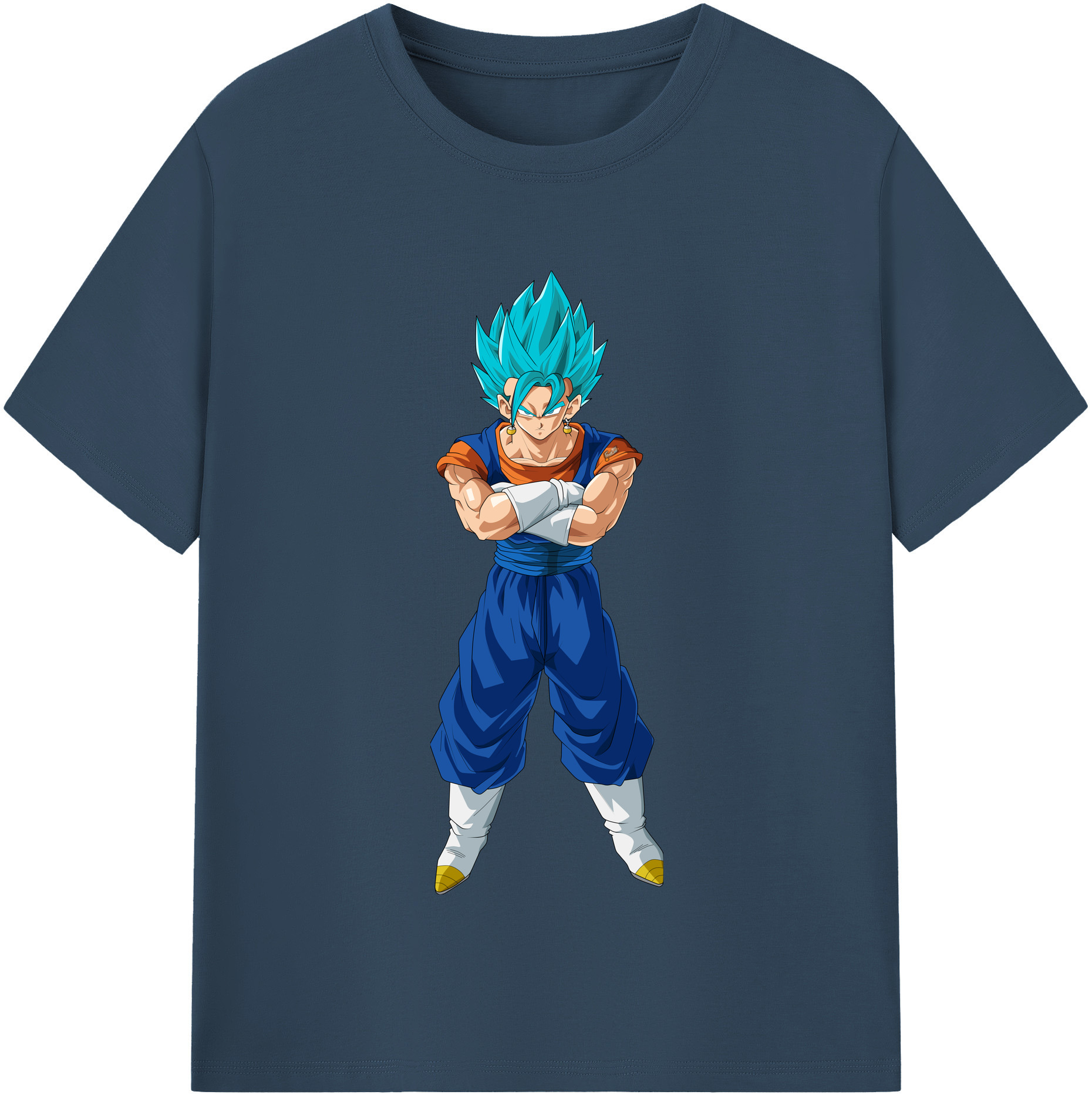 （画像用） ドラゴンボール ベジット DRAGON BALL Vegetto 綿100％半袖Tシャツ（フロントプリント）