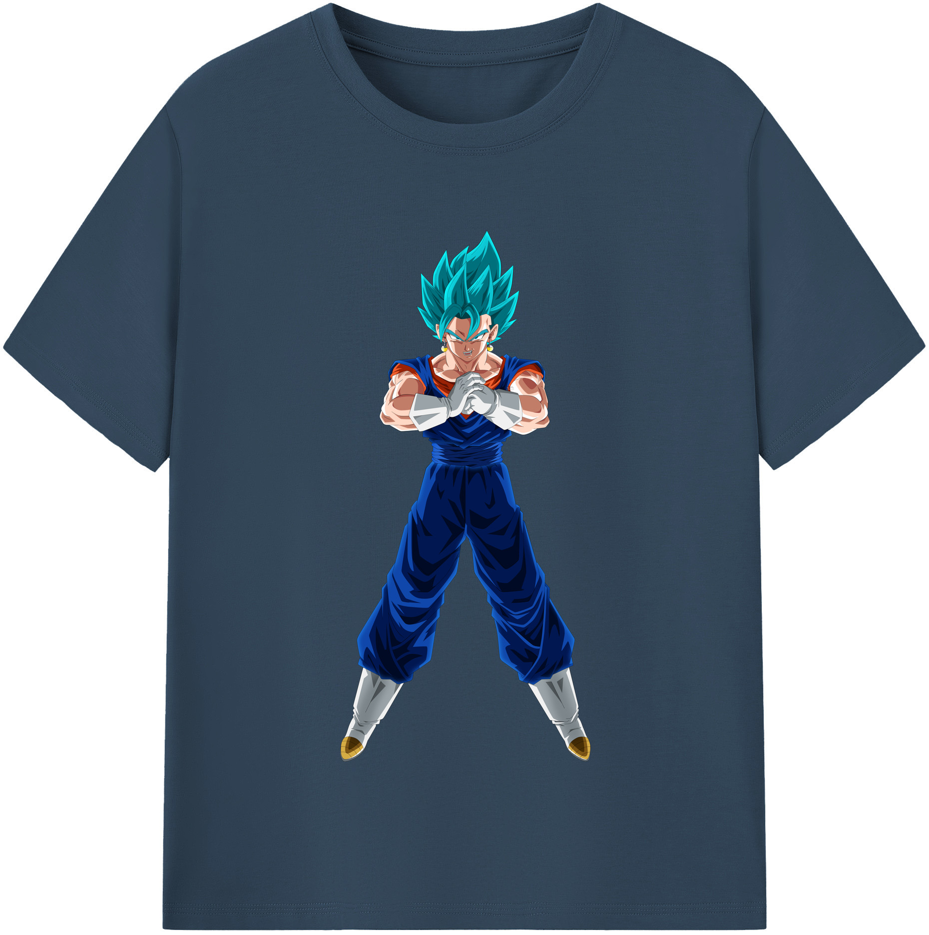 （画像用） ドラゴンボール ベジット DRAGON BALL Vegetto 綿100％半袖Tシャツ（フロントプリント）