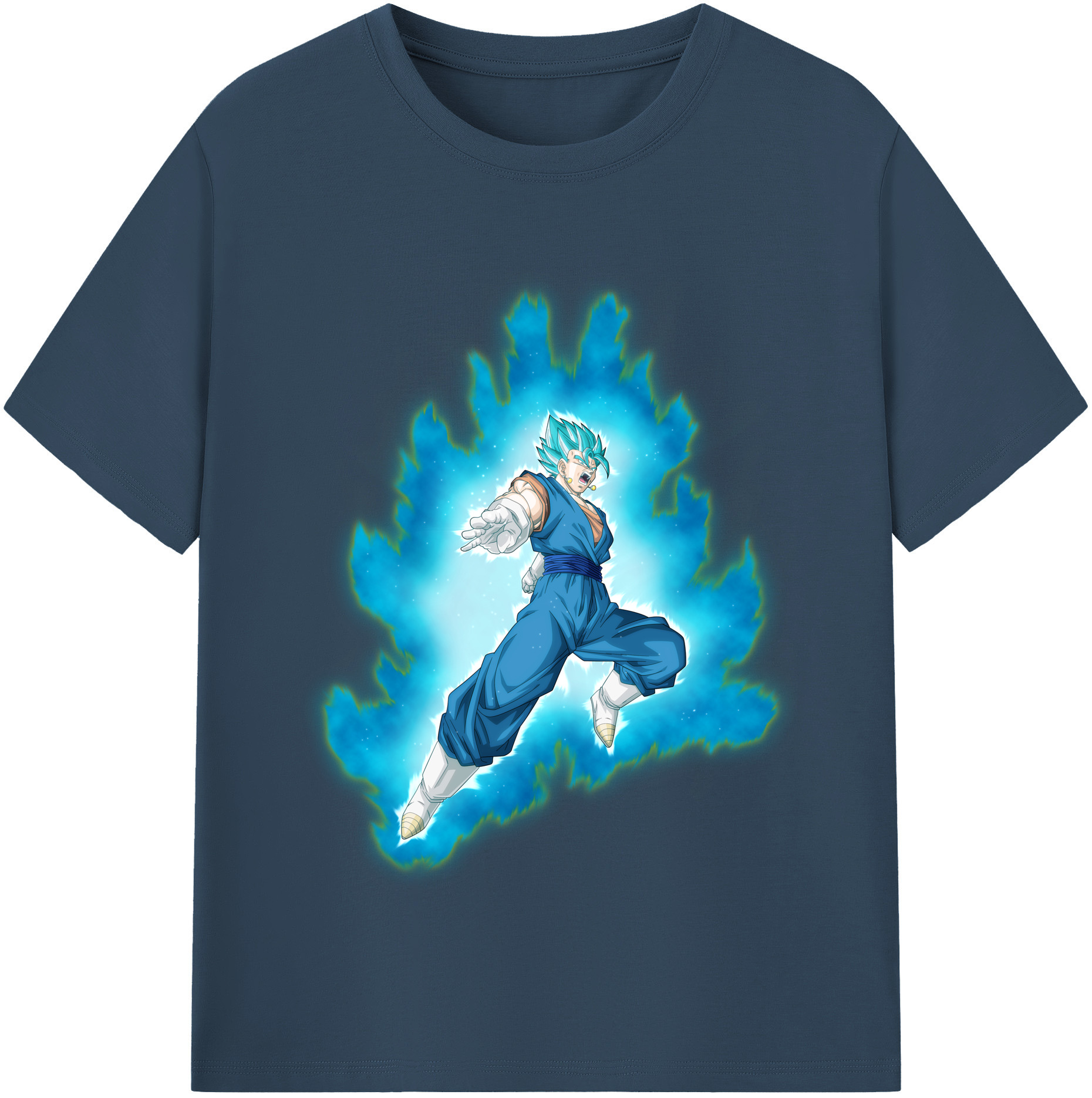 （画像用） ドラゴンボール ベジット DRAGON BALL Vegetto 綿100％半袖Tシャツ（フロントプリント）