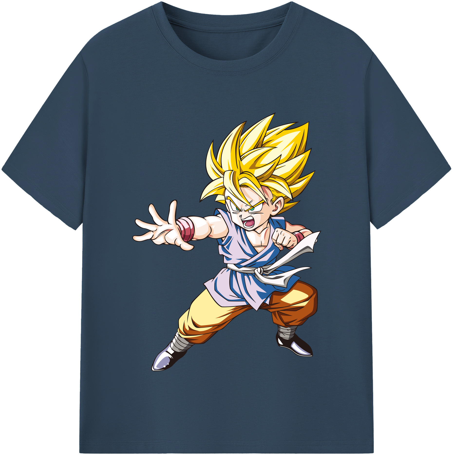 （画像用） ドラゴンボール ベジット DRAGON BALL Vegetto 綿100％半袖Tシャツ（フロントプリント）