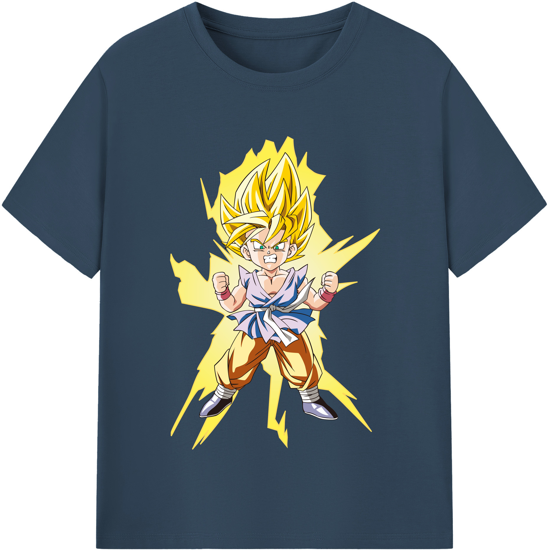 （画像用） ドラゴンボール ベジット DRAGON BALL Vegetto 綿100％半袖Tシャツ（フロントプリント）