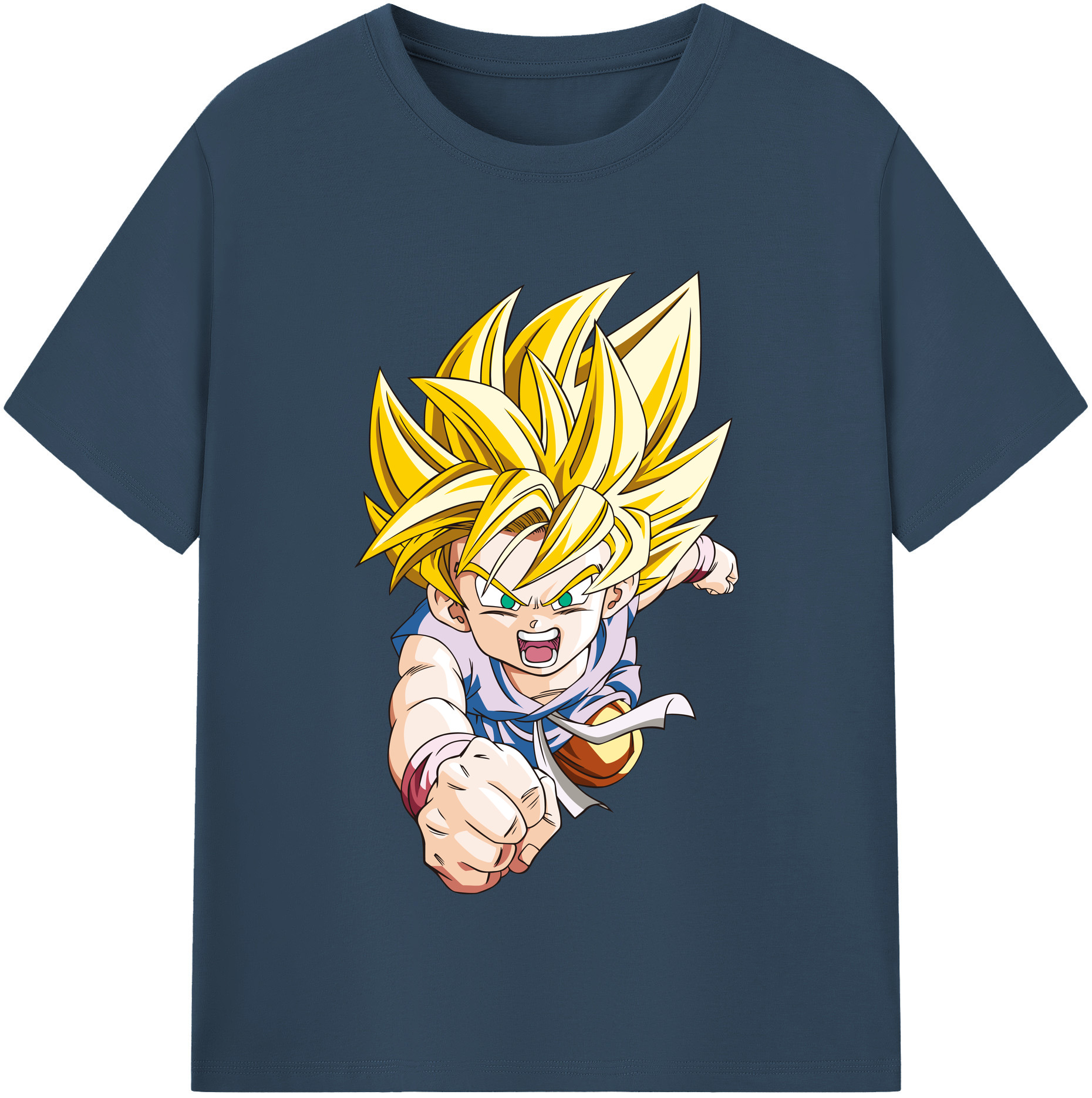 （画像用） ドラゴンボール ベジット DRAGON BALL Vegetto 綿100％半袖Tシャツ（フロントプリント）