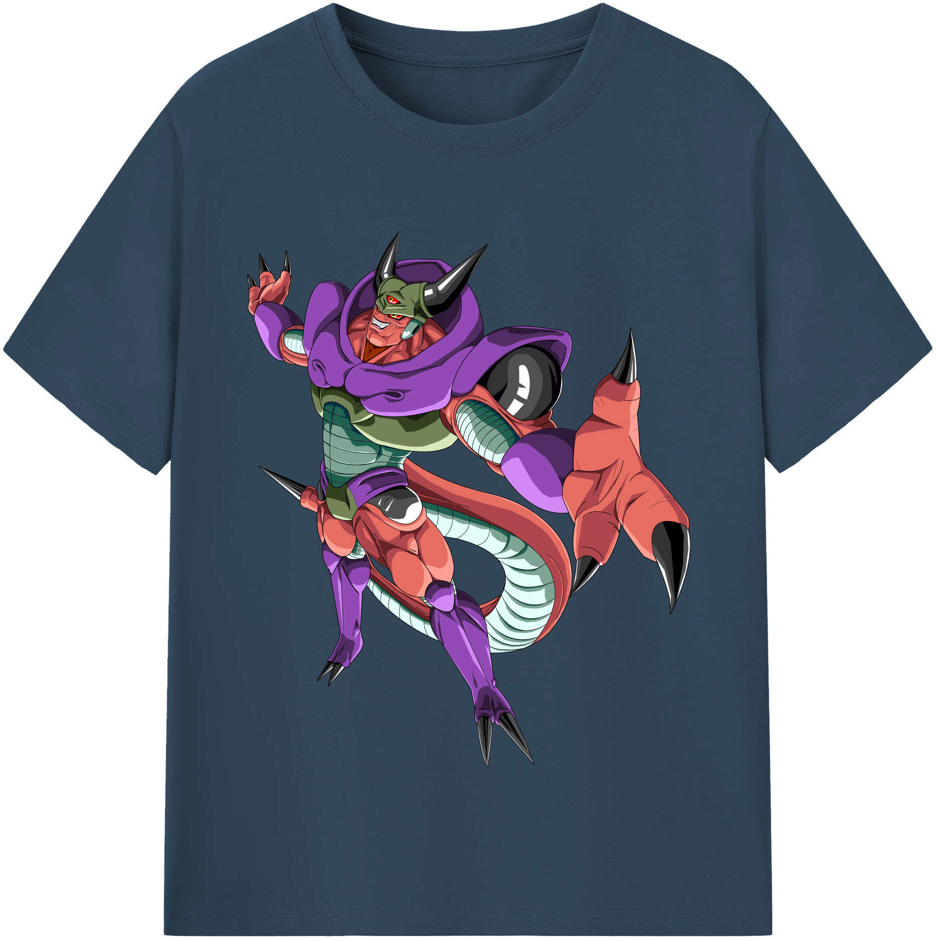 （画像用） ドラゴンボール ジャネンバ DRAGON BALL Janemba 綿100％半袖Tシャツ（フロントプリント）