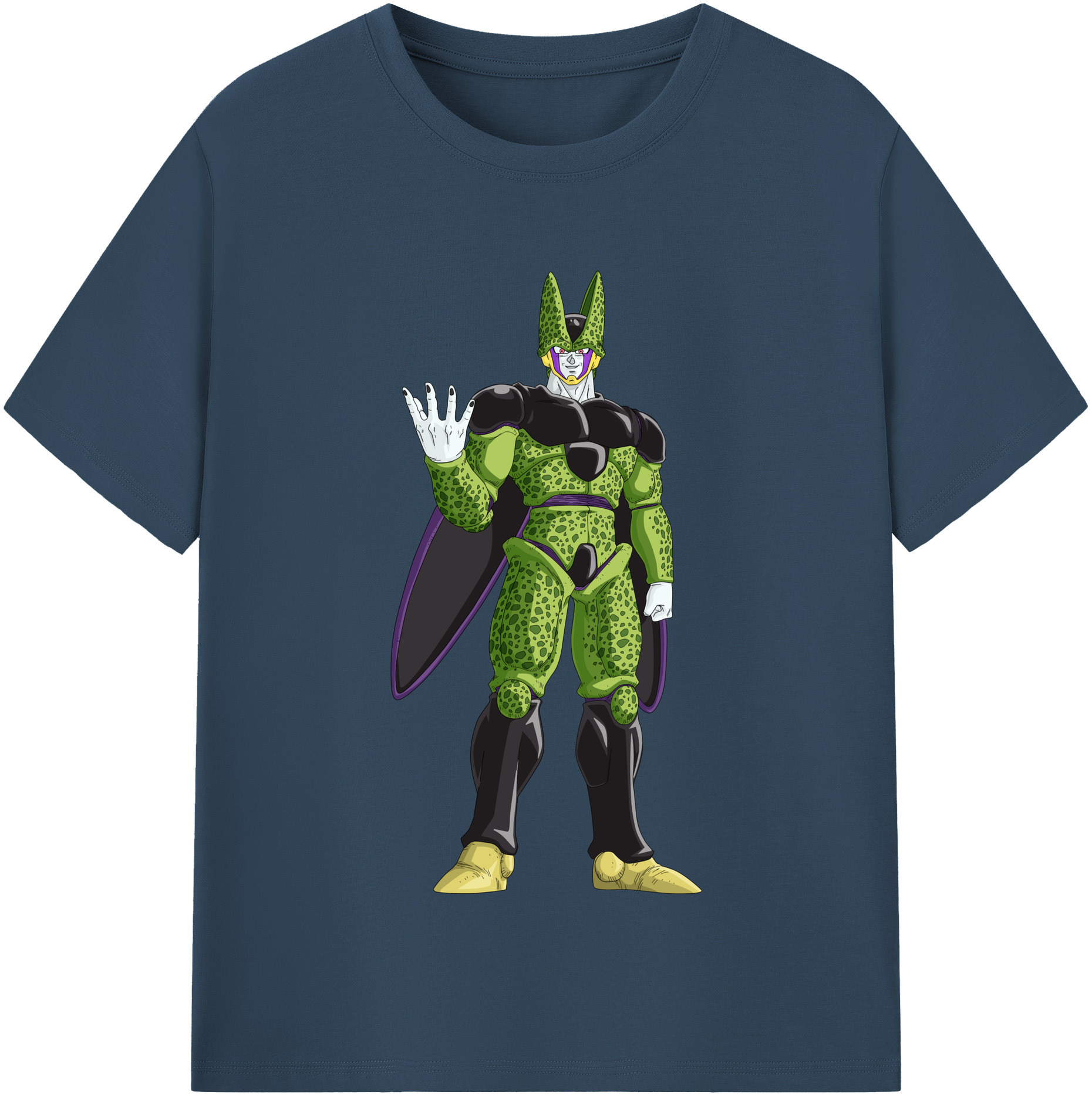 （画像用） ドラゴンボール セル DRAGON BALL Cell 綿100％半袖Tシャツ（フロントプリント）