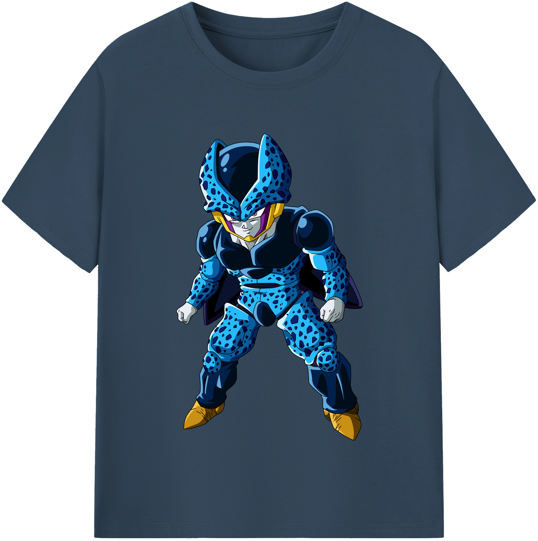 （画像用） ドラゴンボール セル DRAGON BALL Cell 綿100％半袖Tシャツ（フロントプリント）