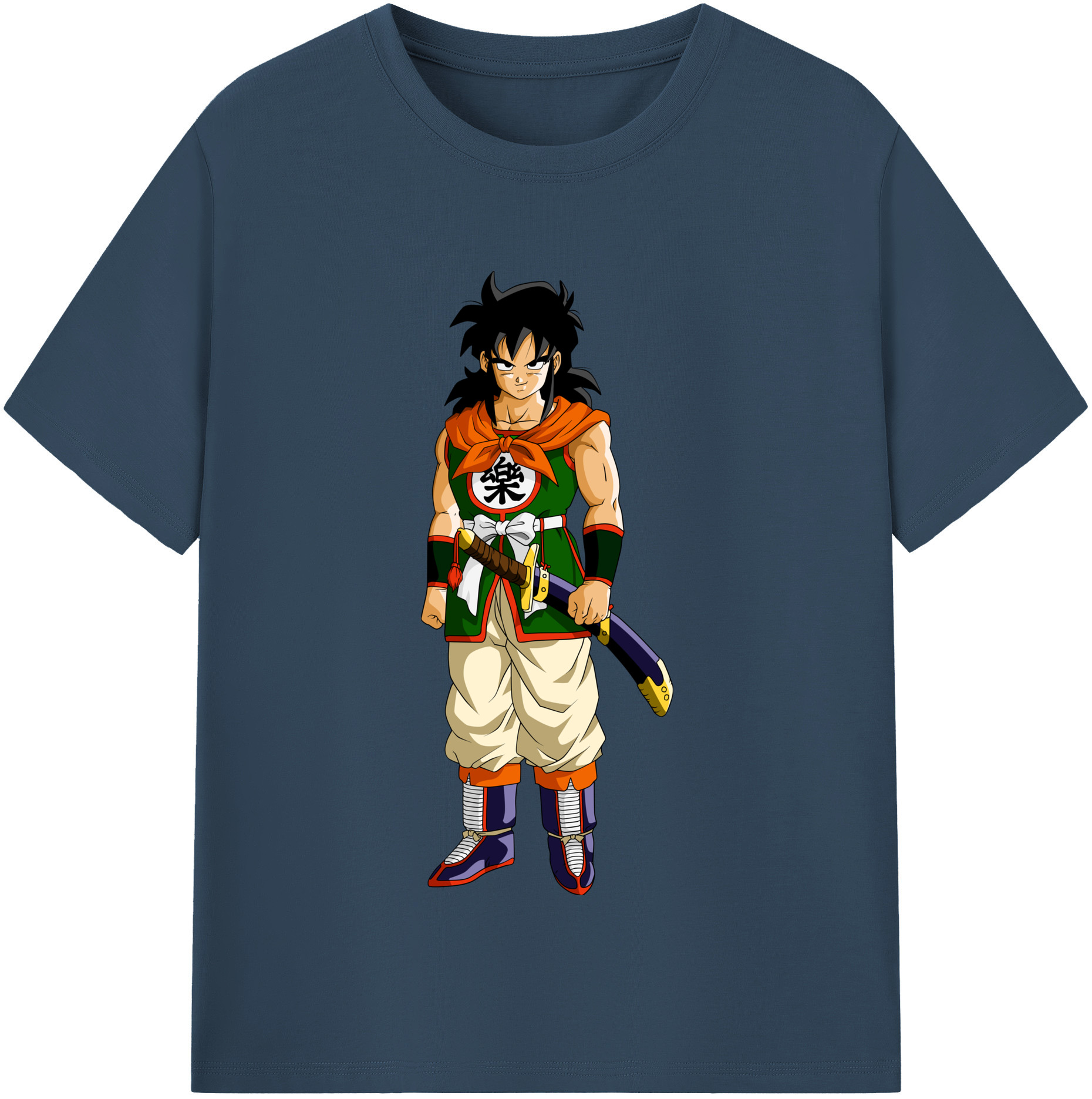 （画像用） ドラゴンボール ヤムチャ DRAGON BALL Yamcha 綿100％半袖Tシャツ（フロントプリント）