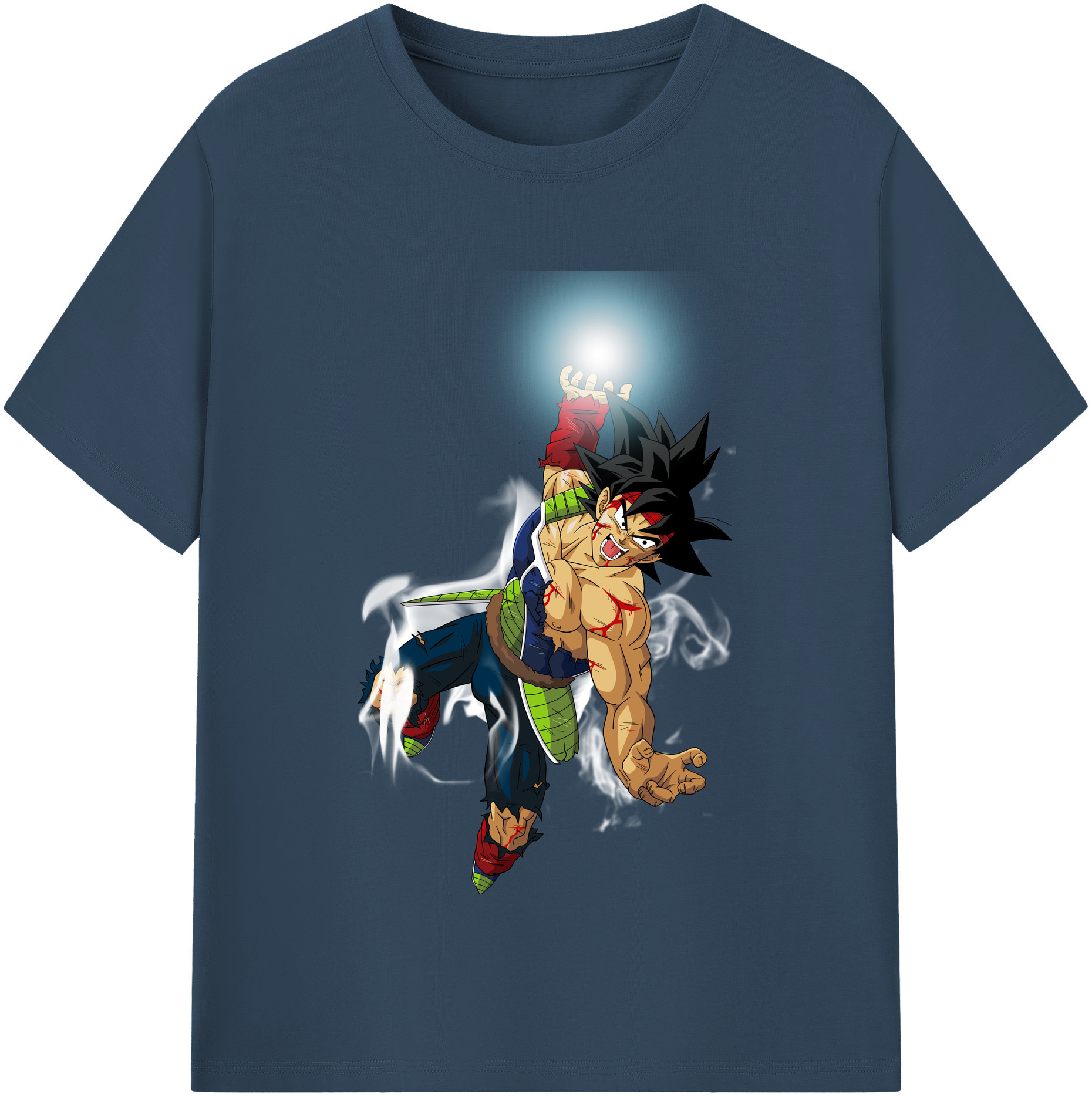 （画像用） ドラゴンボール バーダック DRAGON BALL Burdock 綿100％半袖Tシャツ（フロントプリント）