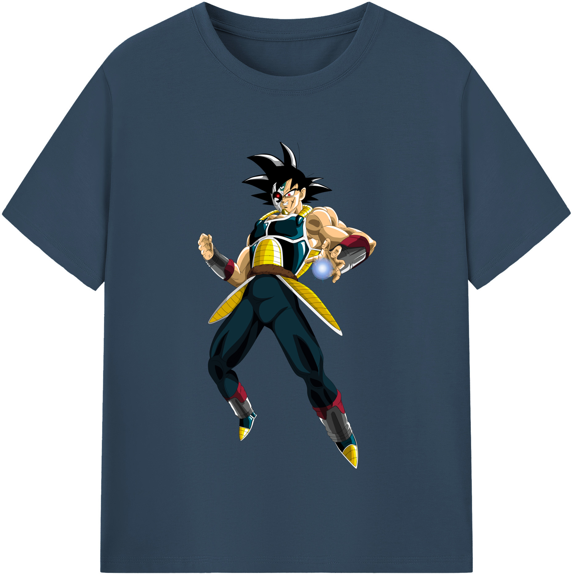 （画像用） ドラゴンボール バーダック DRAGON BALL Burdock 綿100％半袖Tシャツ（フロントプリント）