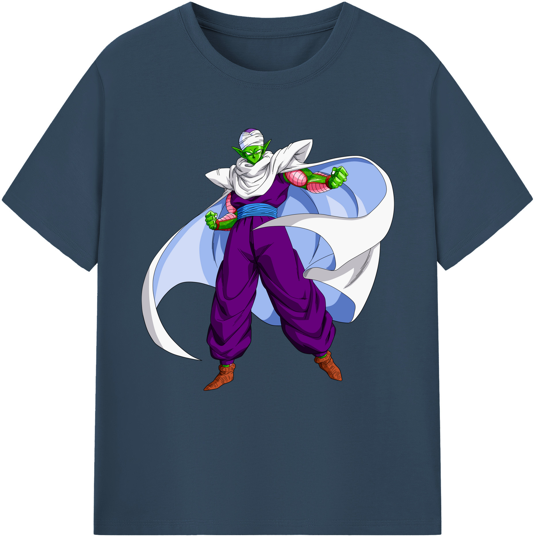 （画像用） ドラゴンボール ピッコロ DRAGON BALL Piccolo 綿100％半袖Tシャツ（フロントプリント）