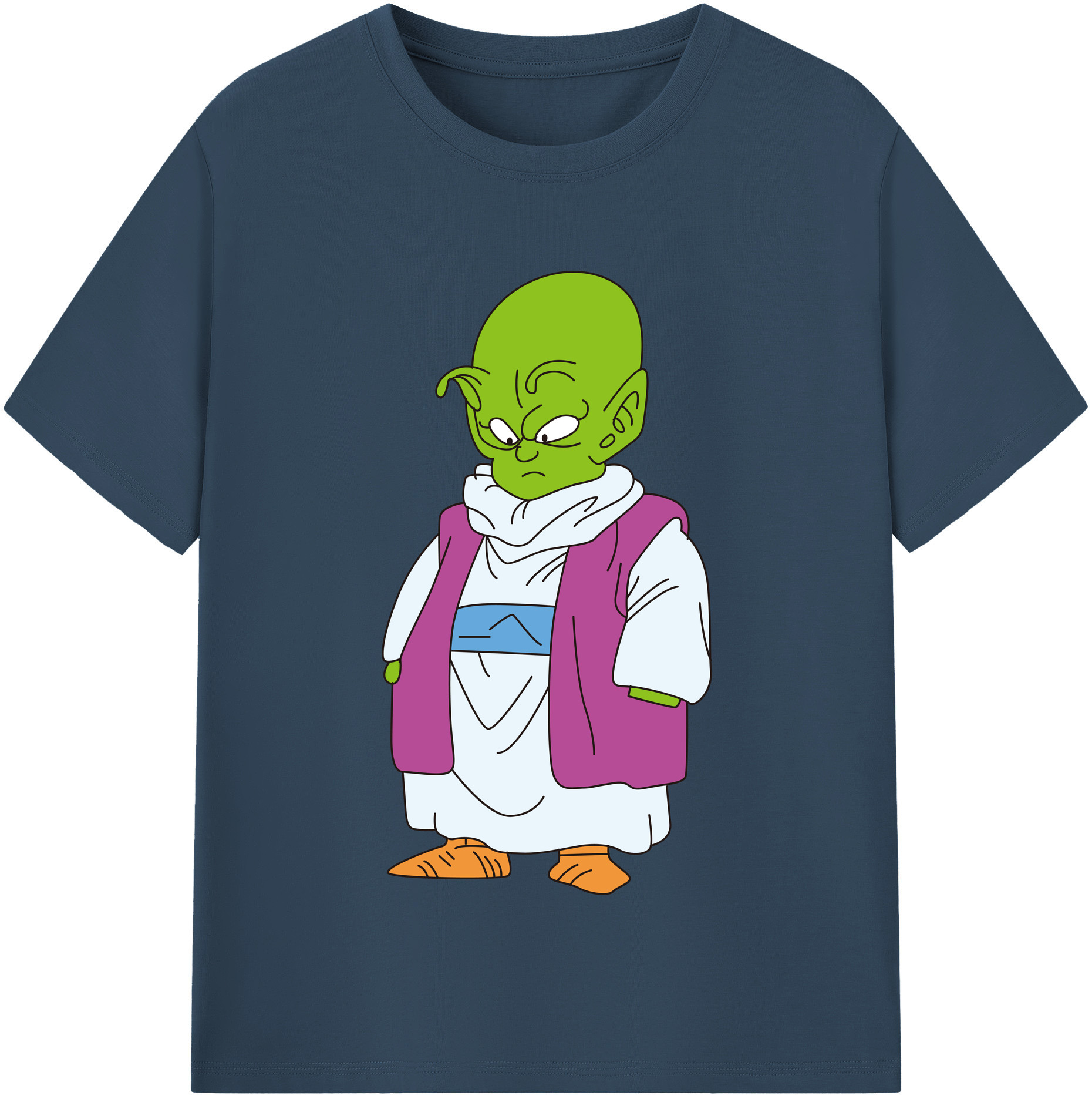 （画像用） ドラゴンボール ピッコロ DRAGON BALL Piccolo 綿100％半袖Tシャツ（フロントプリント）