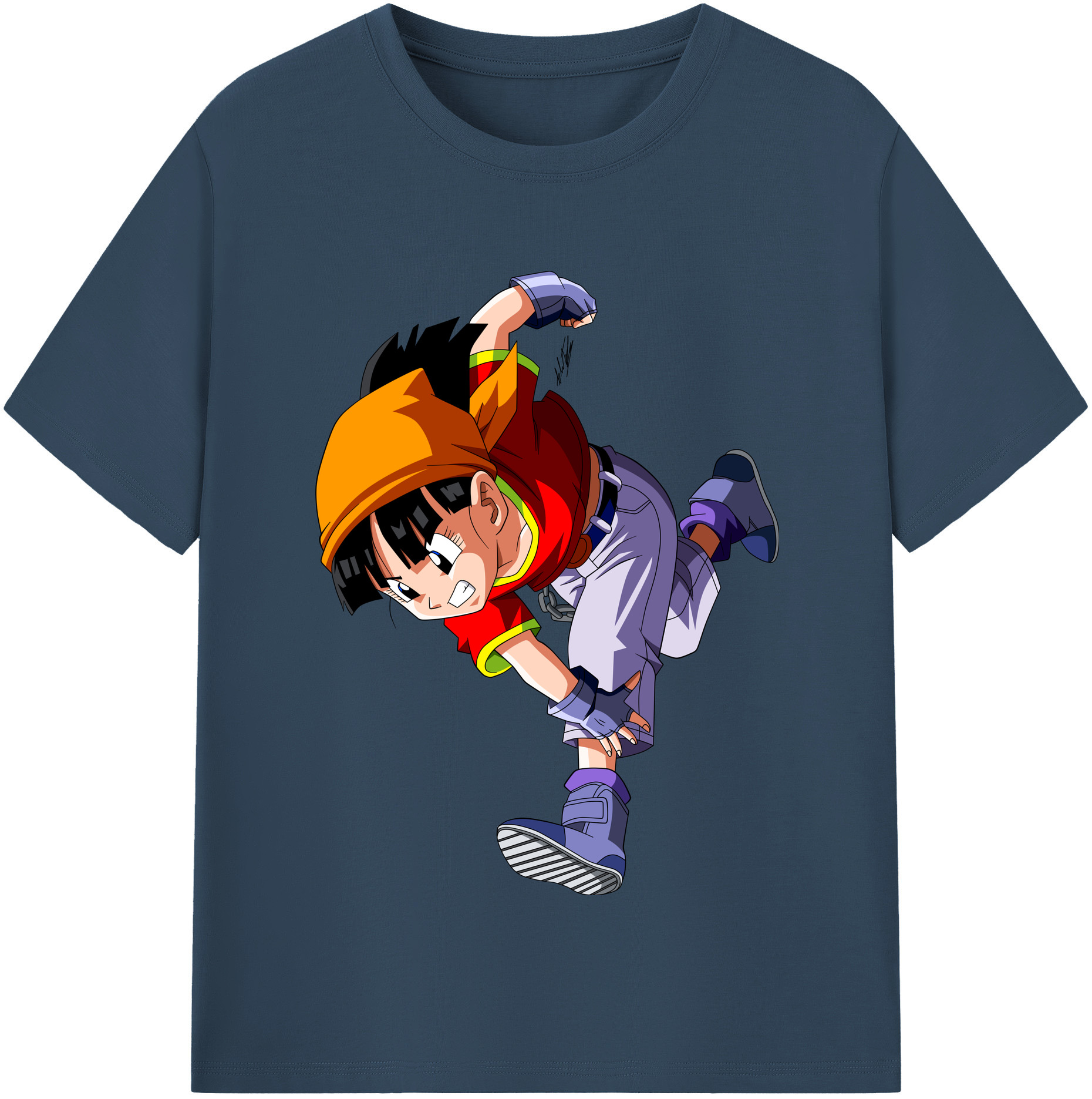 （画像用） ドラゴンボール パン DRAGON BALL Pan 綿100％半袖Tシャツ（フロントプリント）