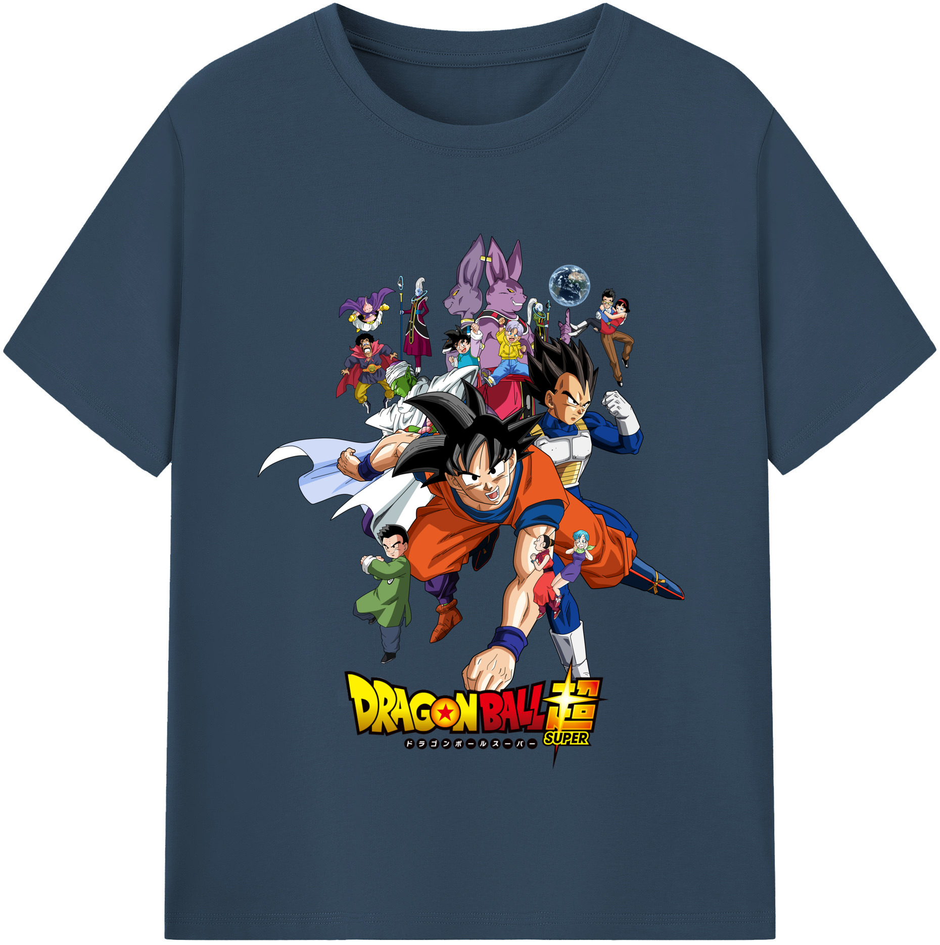（画像用） ドラゴンボール DRAGON BALL 綿100％半袖Tシャツ（フロントプリント）