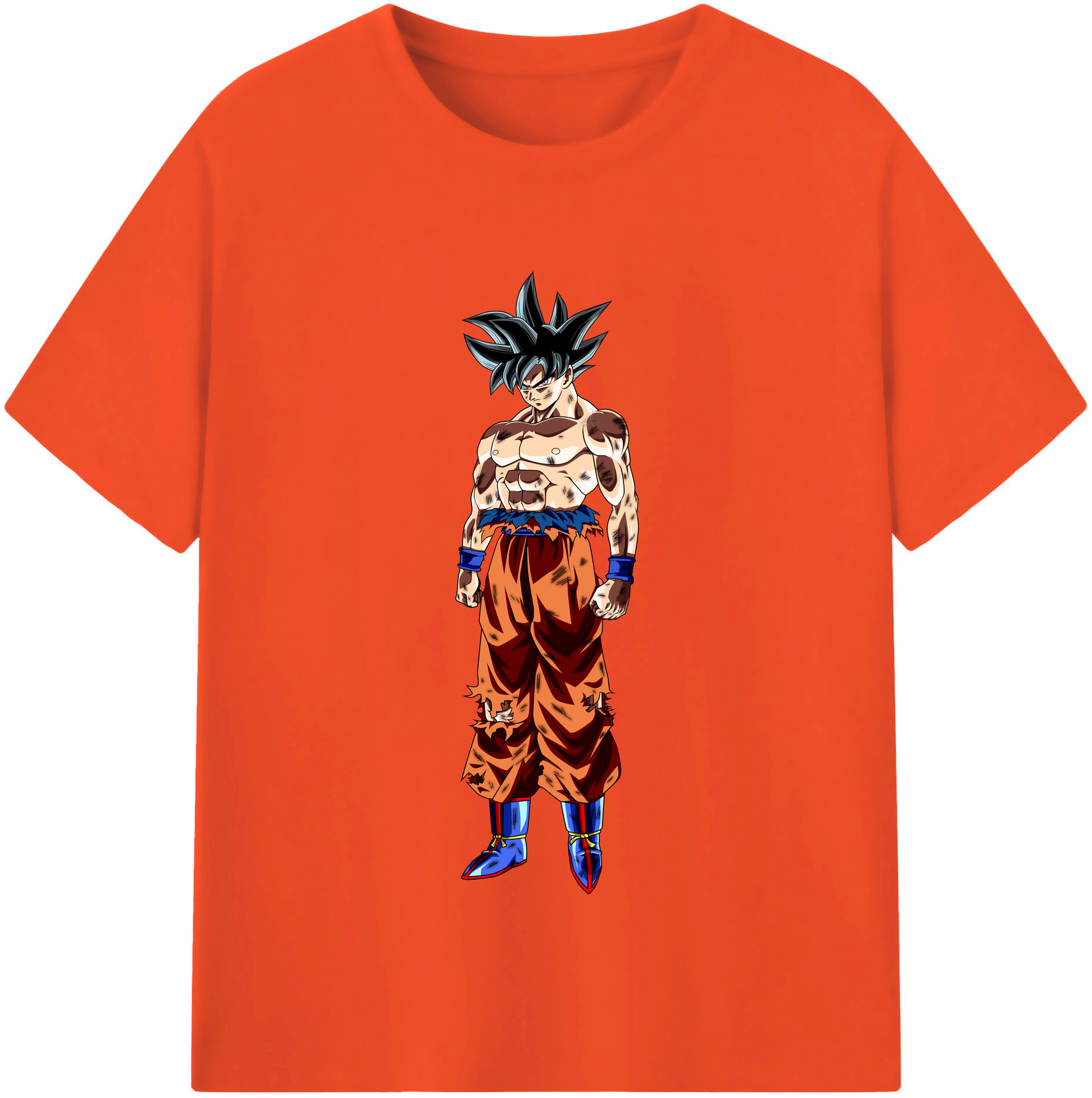（画像用） ドラゴンボール 孫悟空（そん ごくう）Son Goku カカロット DRAGON BALL Kakarotto 綿100％半袖Tシャツ（フロントプリント）