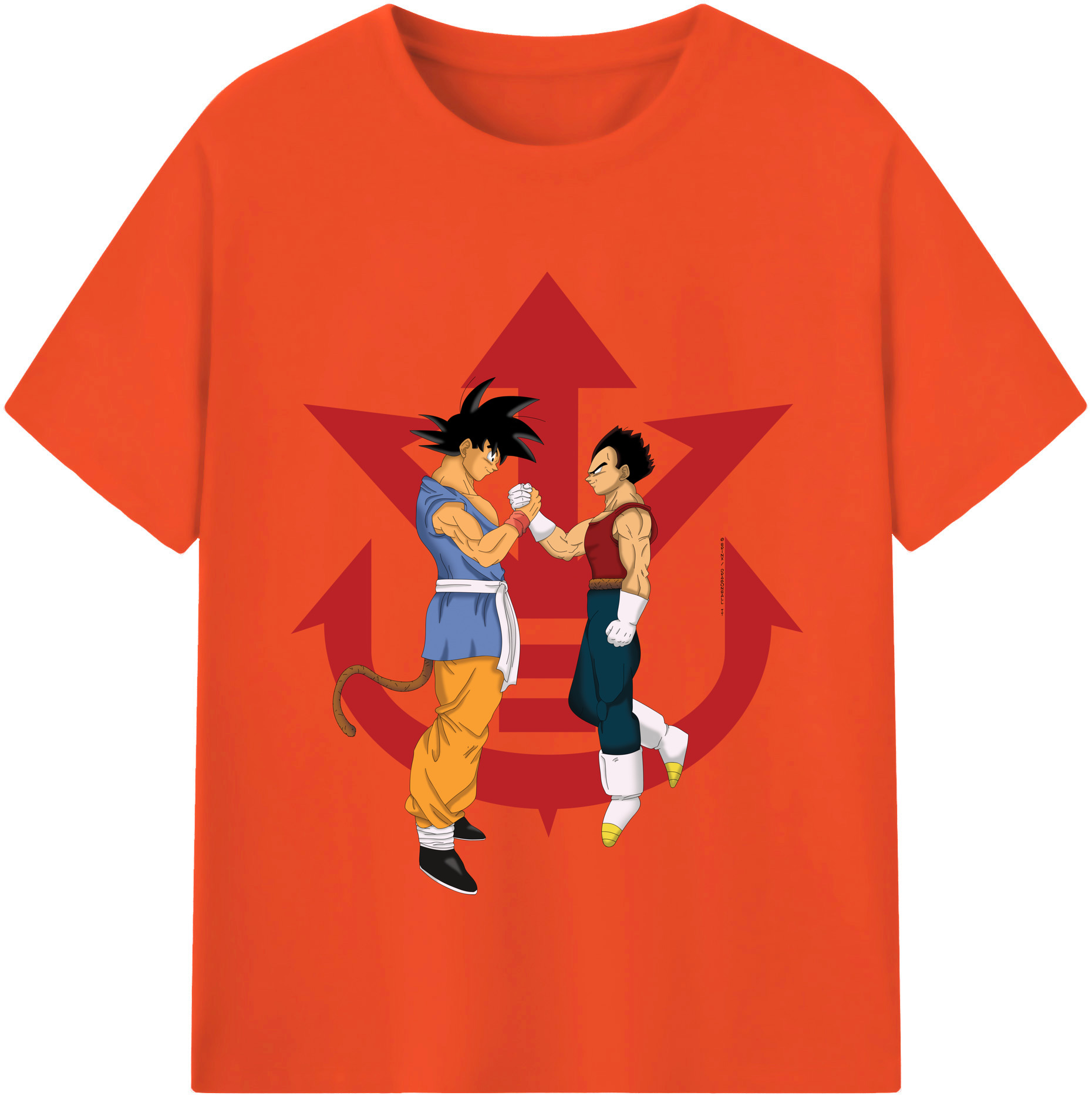 （画像用） ドラゴンボール 孫悟空（そん ごくう）Son Goku カカロット DRAGON BALL Kakarotto 綿100％半袖Tシャツ（フロントプリント）