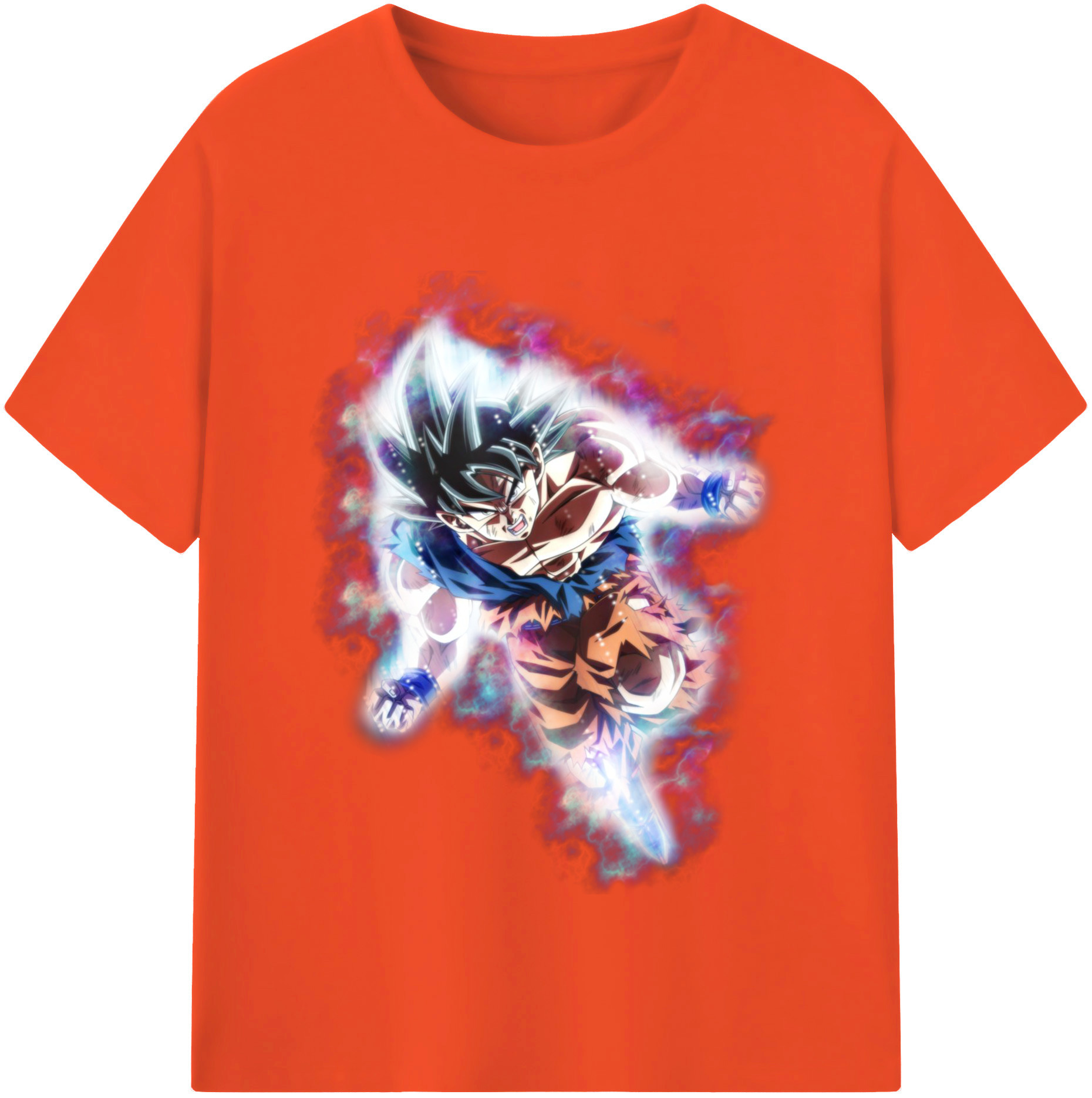（画像用） ドラゴンボール 孫悟空（そん ごくう）Son Goku カカロット DRAGON BALL Kakarotto 綿100％半袖Tシャツ（フロントプリント）