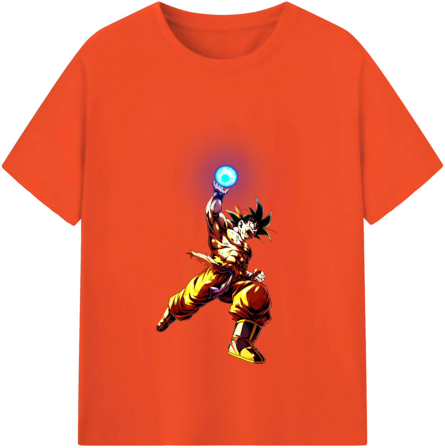 （画像用） ドラゴンボール 孫悟空（そん ごくう）Son Goku カカロット DRAGON BALL Kakarotto 綿100％半袖Tシャツ（フロントプリント）