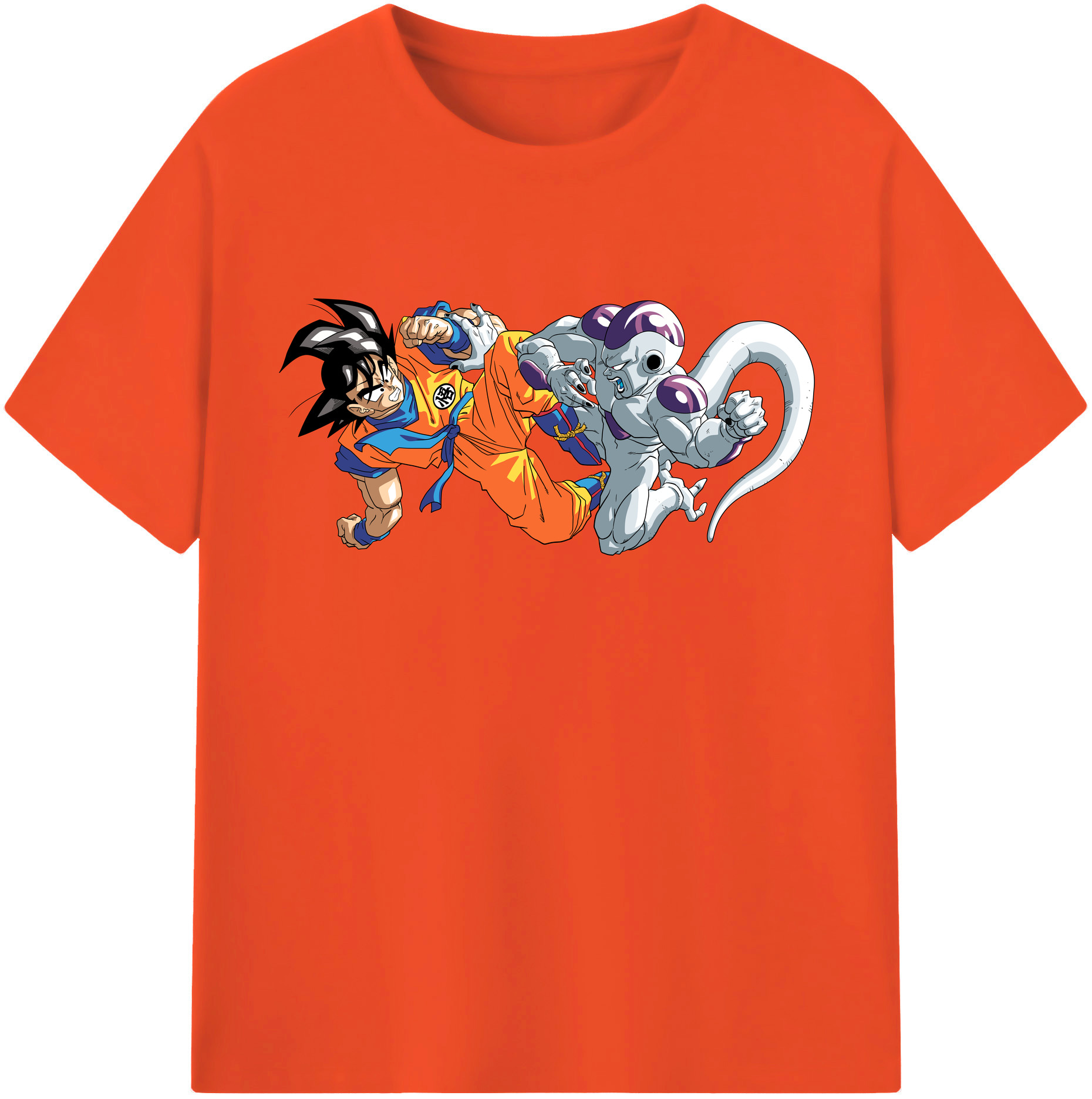 （画像用） ドラゴンボール 孫悟空（そん ごくう）Son Goku カカロット DRAGON BALL Kakarotto 綿100％半袖Tシャツ（フロントプリント）