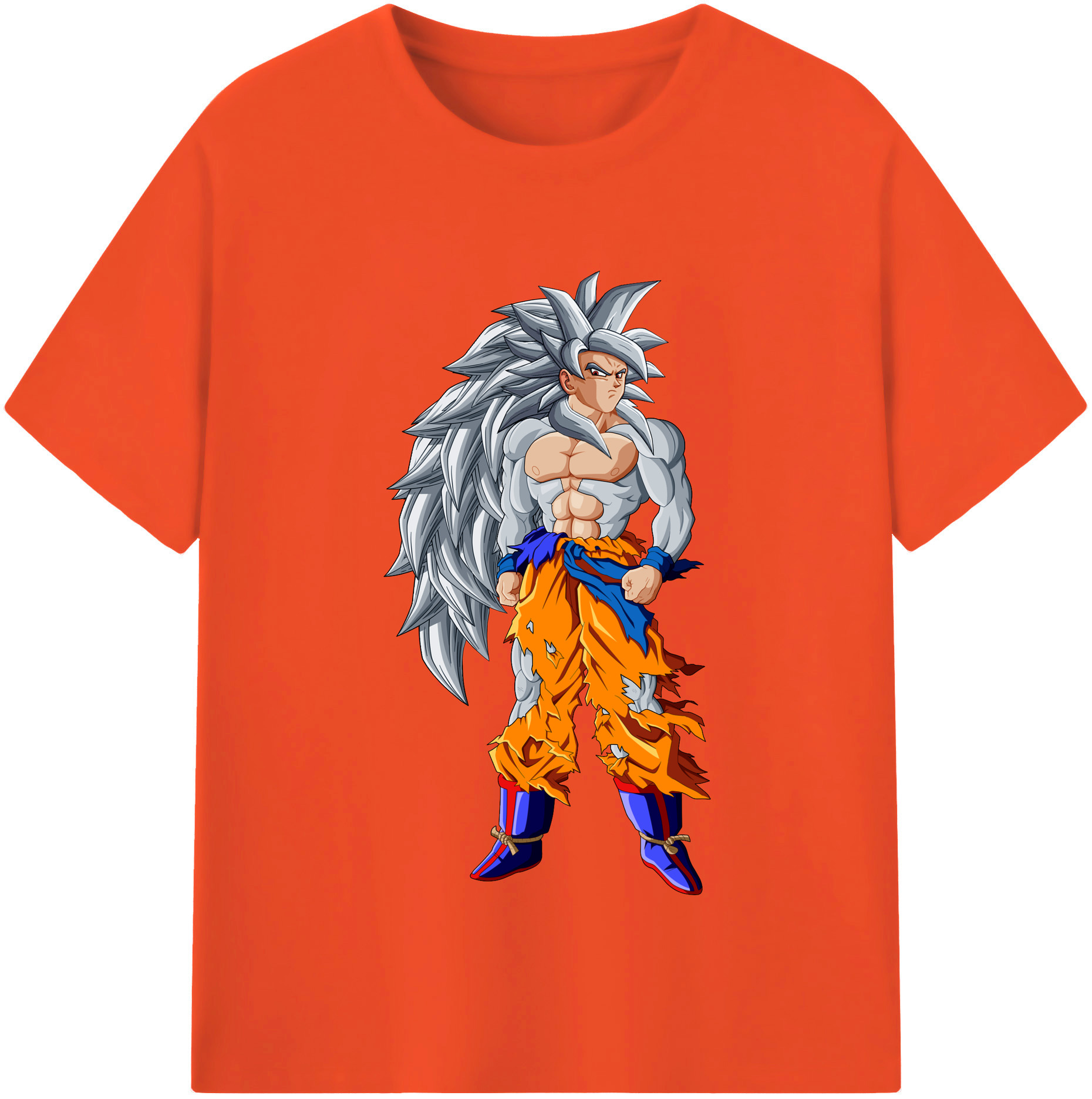 （画像用） ドラゴンボール 孫悟空（そん ごくう）Son Goku カカロット DRAGON BALL Kakarotto 綿100％半袖Tシャツ（フロントプリント）