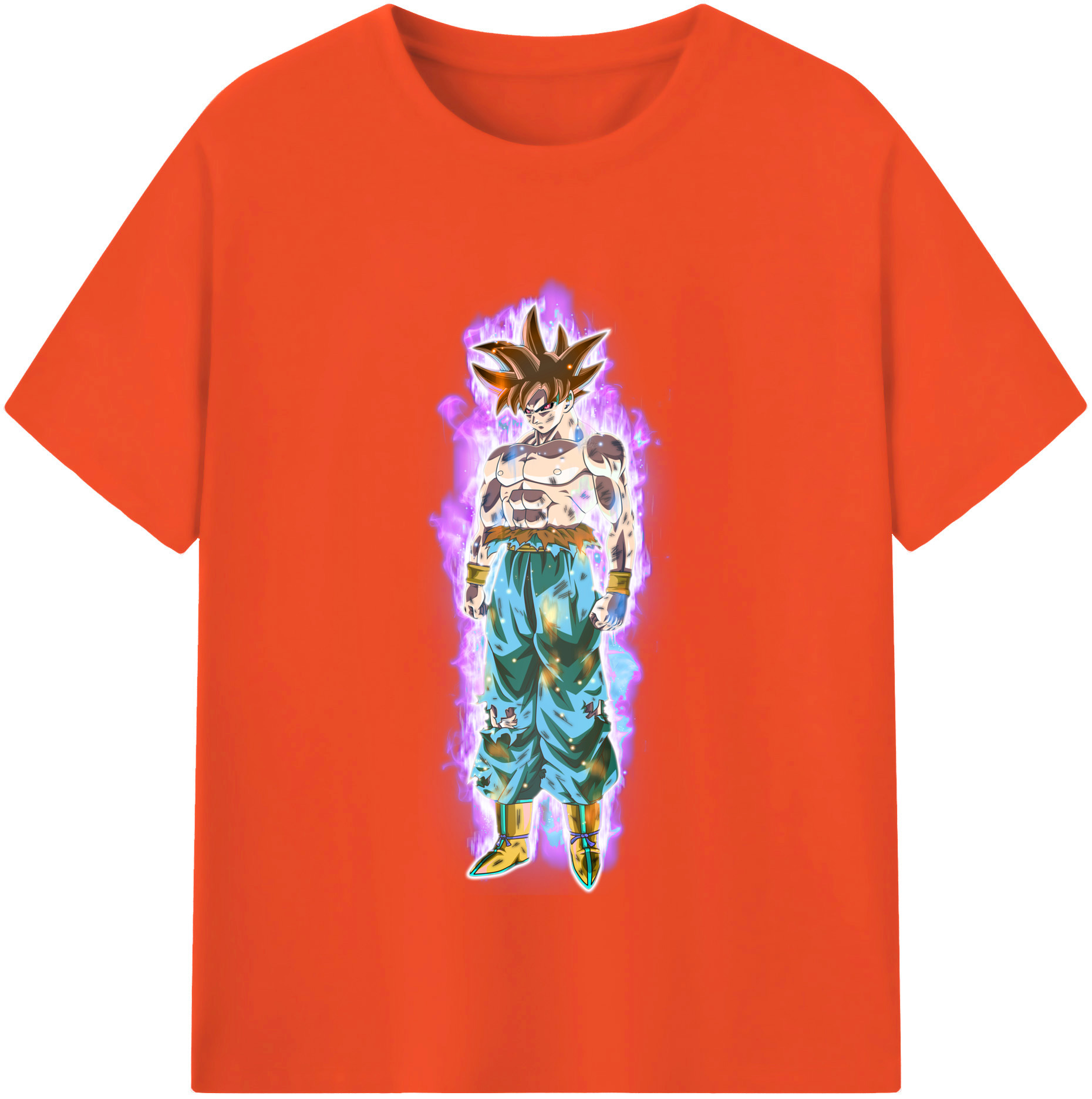 （画像用） ドラゴンボール 孫悟空（そん ごくう）Son Goku カカロット DRAGON BALL Kakarotto 綿100％半袖Tシャツ（フロントプリント）
