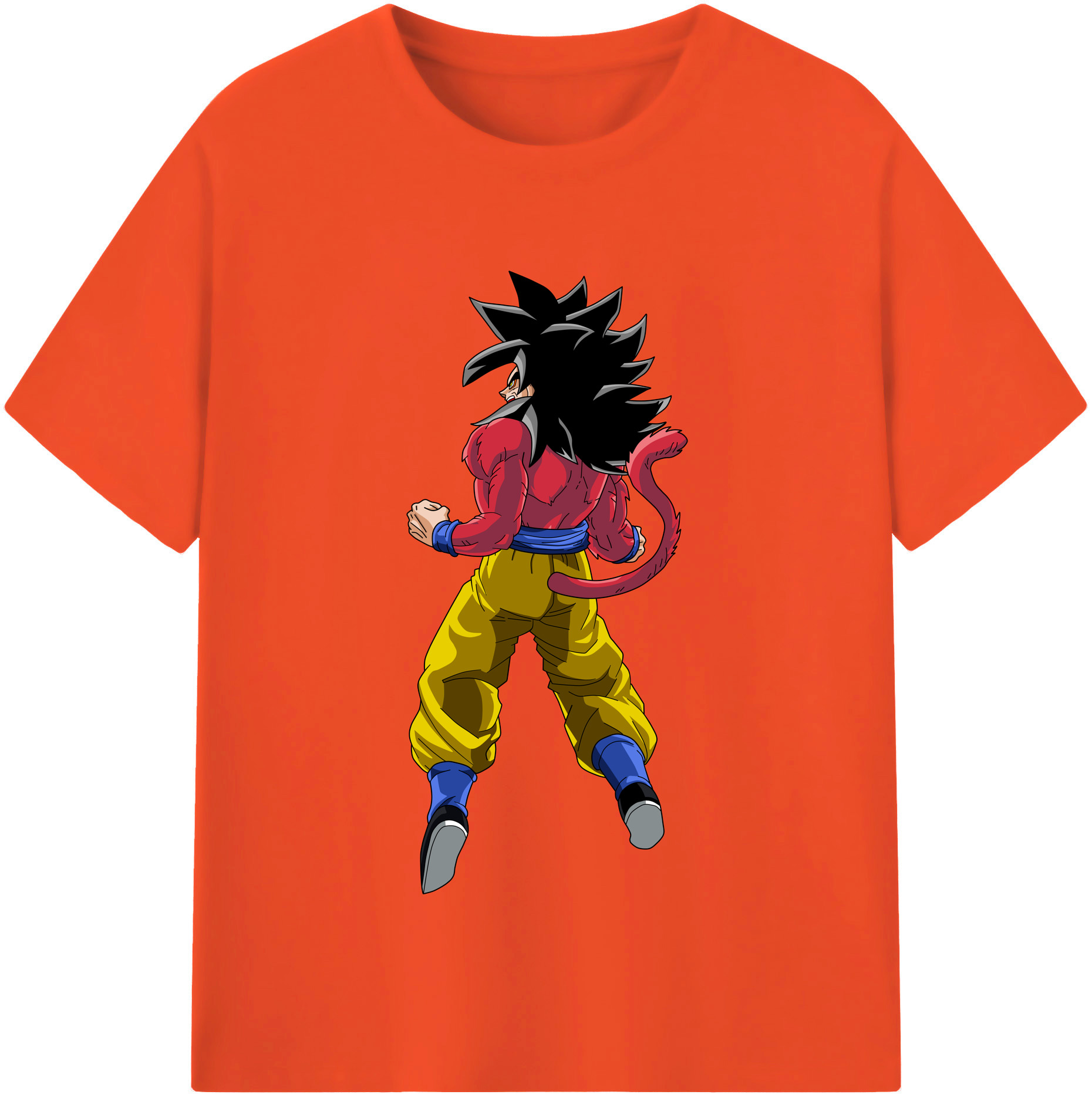 （画像用） ドラゴンボール 孫悟空（そん ごくう）Son Goku カカロット DRAGON BALL Kakarotto 綿100％半袖Tシャツ（フロントプリント）