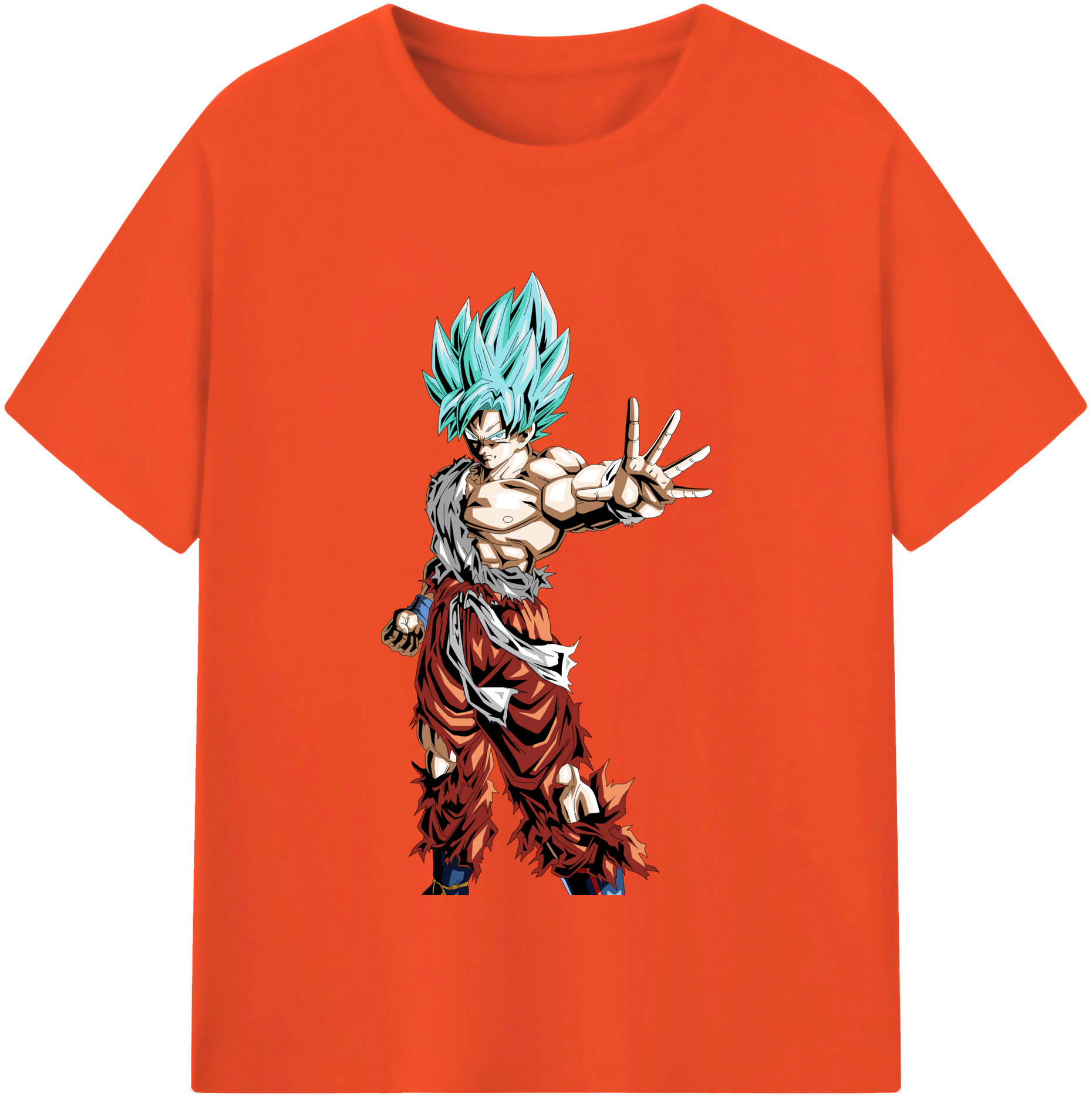 （画像用） ドラゴンボール 孫悟空（そん ごくう）Son Goku カカロット DRAGON BALL Kakarotto 綿100％半袖Tシャツ（フロントプリント）