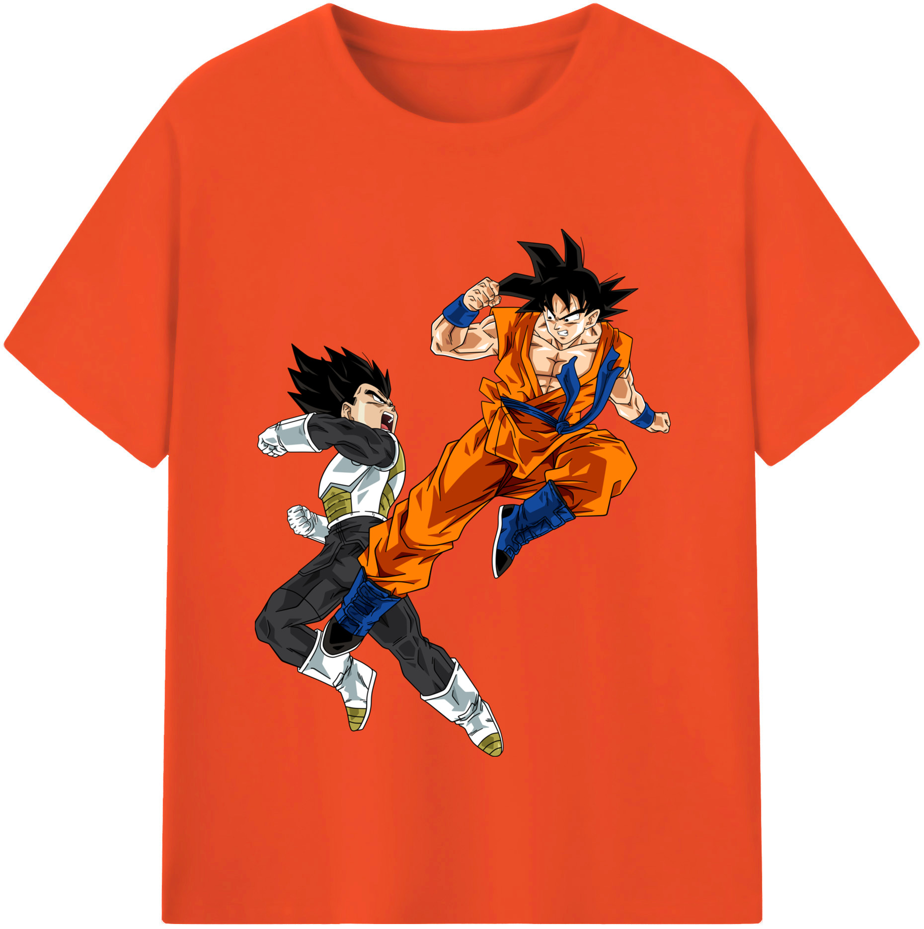 （画像用） ドラゴンボール 孫悟空（そん ごくう）Son Goku カカロット DRAGON BALL Kakarotto 綿100％半袖Tシャツ（フロントプリント）