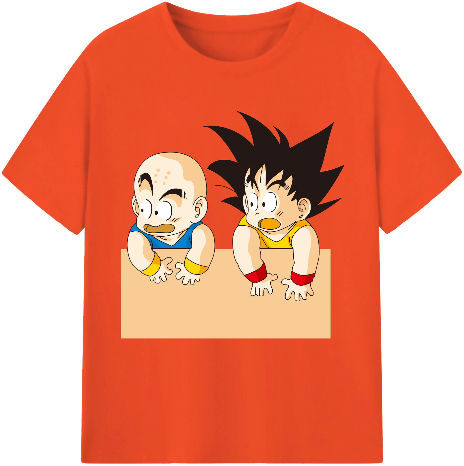 （画像用） ドラゴンボール 孫悟空（そん ごくう）Son Goku カカロット DRAGON BALL Kakarotto 綿100％半袖Tシャツ（フロントプリント）