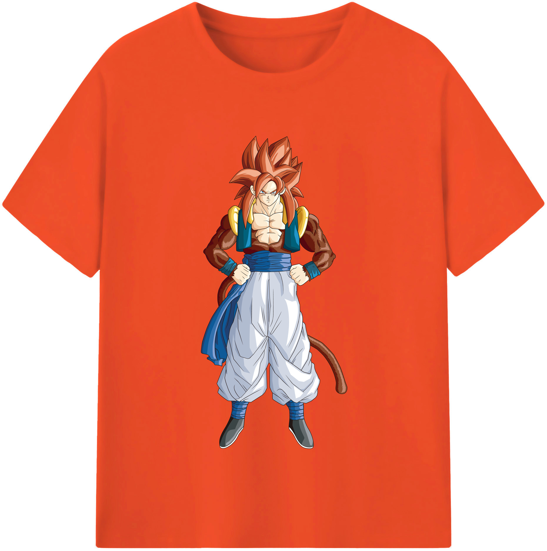 （画像用） ドラゴンボール 孫悟空（そん ごくう）Son Goku カカロット DRAGON BALL Kakarotto 綿100％半袖Tシャツ（フロントプリント）