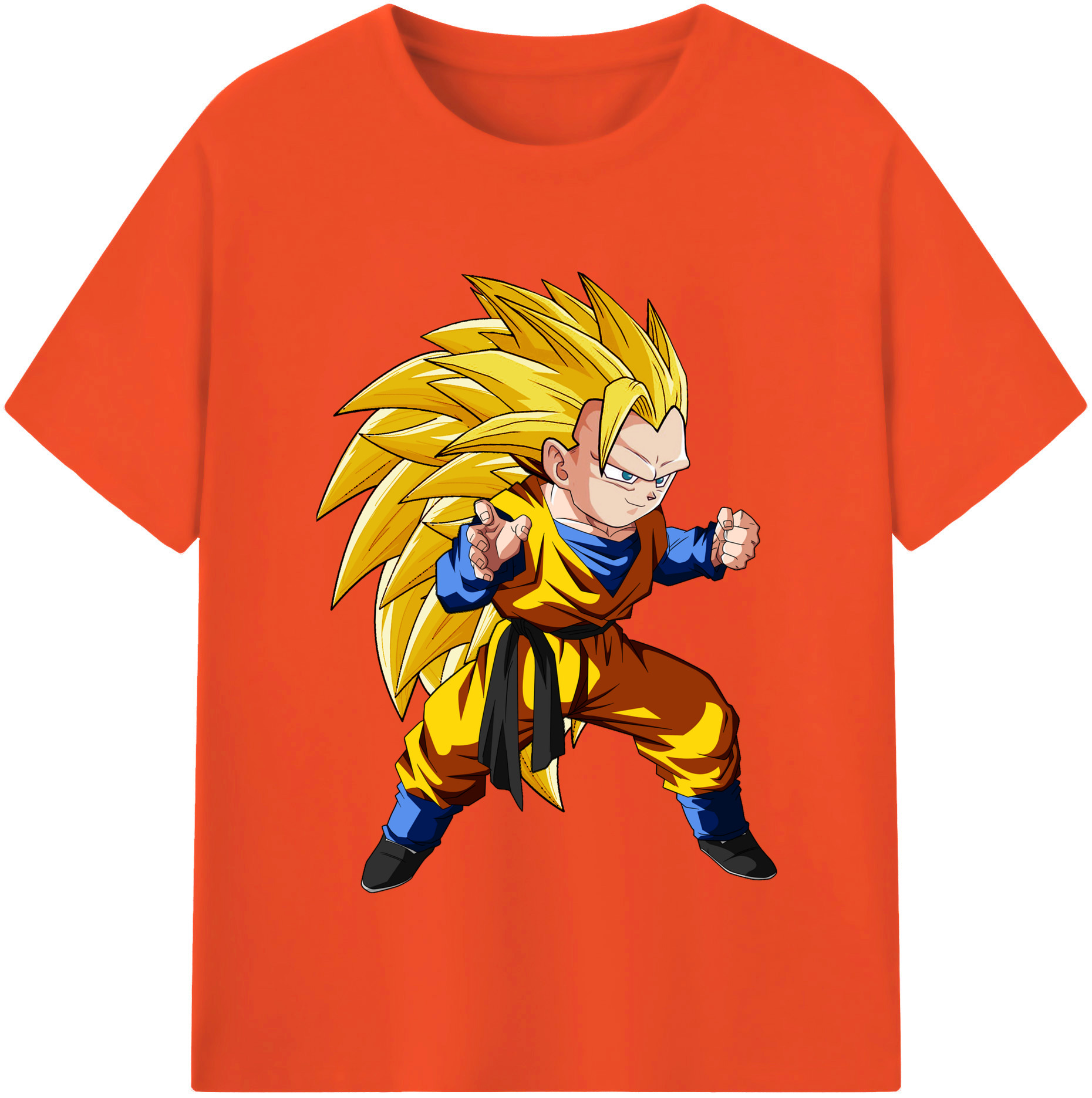 （画像用） ドラゴンボール ベジータ四世（Bejīta Yonsei）DRAGON BALL Vegeta IV 綿100％半袖Tシャツ（フロントプリント）