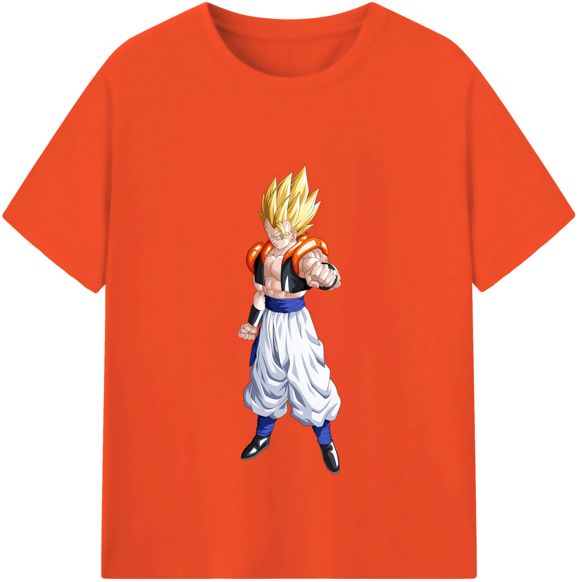 （画像用） ドラゴンボール ベジータ四世（Bejīta Yonsei）DRAGON BALL Vegeta IV 綿100％半袖Tシャツ（フロントプリント）