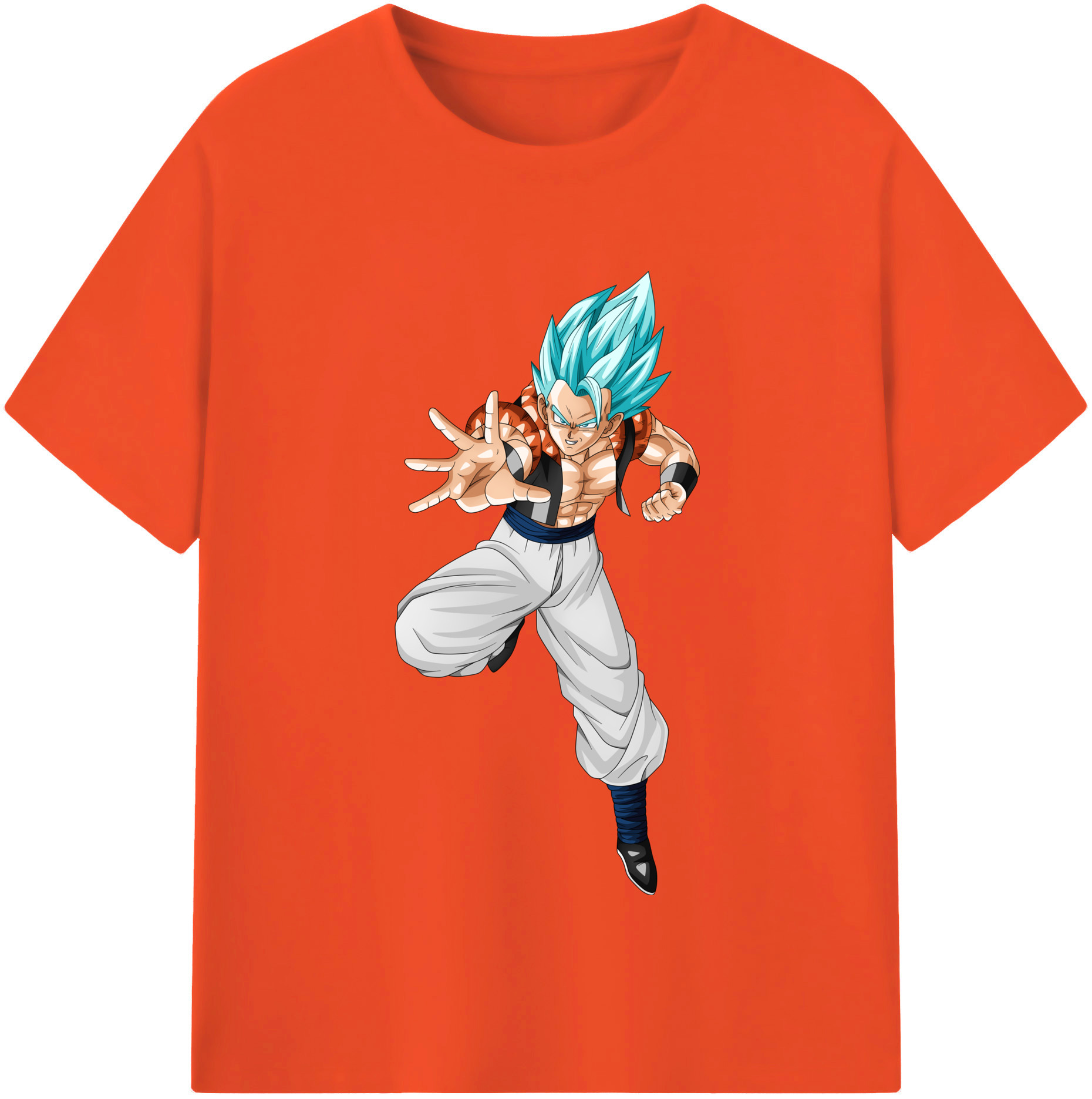 （画像用） ドラゴンボール ベジータ四世（Bejīta Yonsei）DRAGON BALL Vegeta IV 綿100％半袖Tシャツ（フロントプリント）