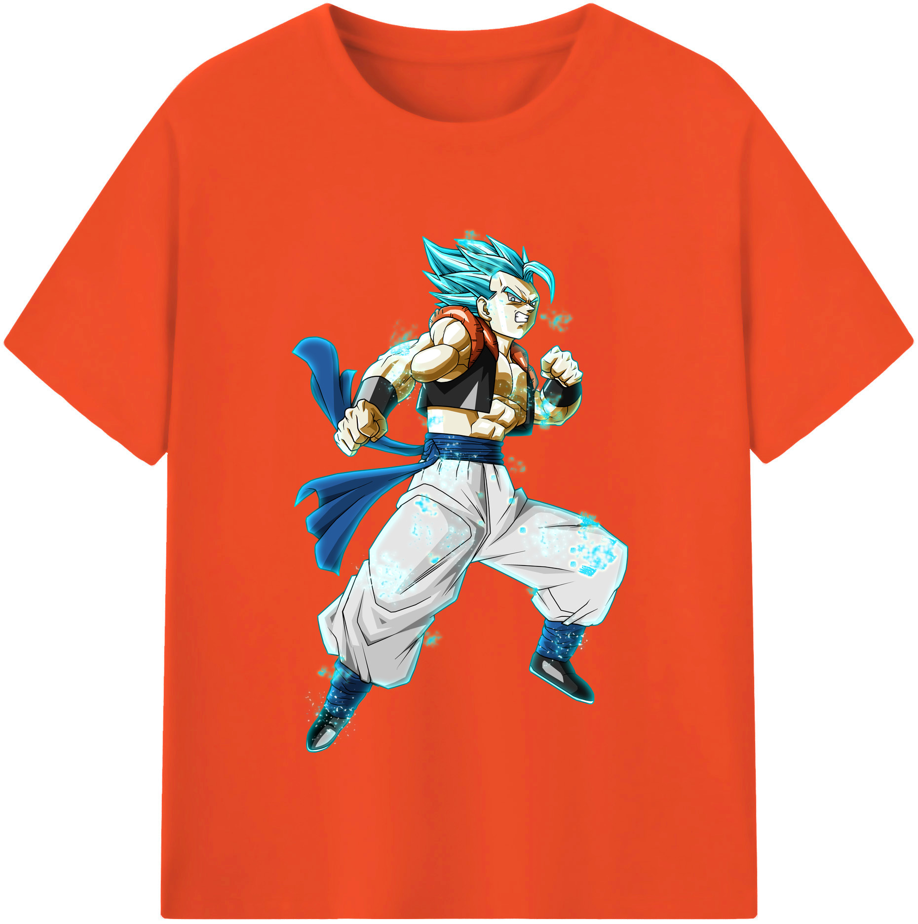 （画像用） ドラゴンボール ベジータ四世（Bejīta Yonsei）DRAGON BALL Vegeta IV 綿100％半袖Tシャツ（フロントプリント）