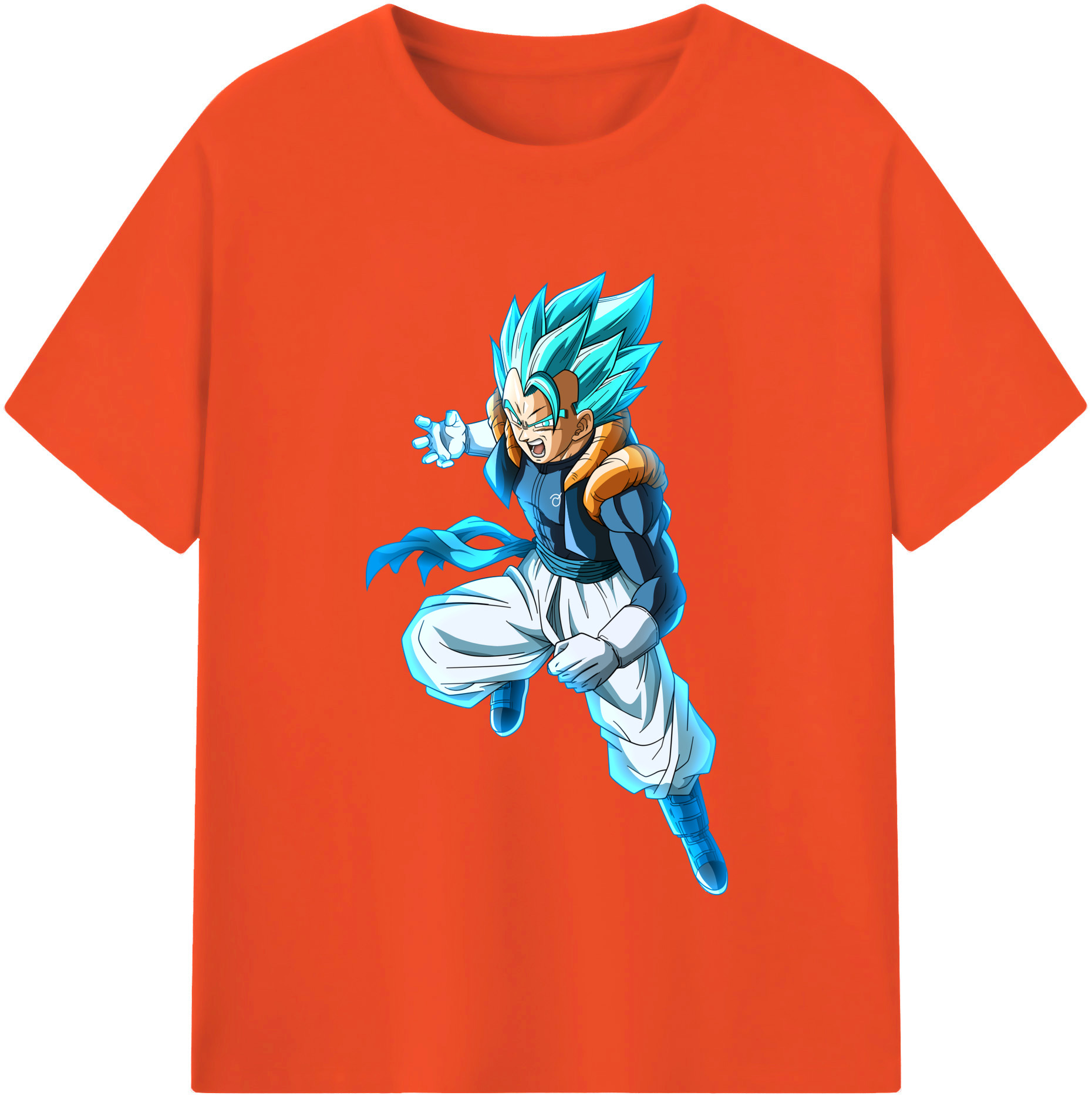 （画像用） ドラゴンボール ベジータ四世（Bejīta Yonsei）DRAGON BALL Vegeta IV 綿100％半袖Tシャツ（フロントプリント）