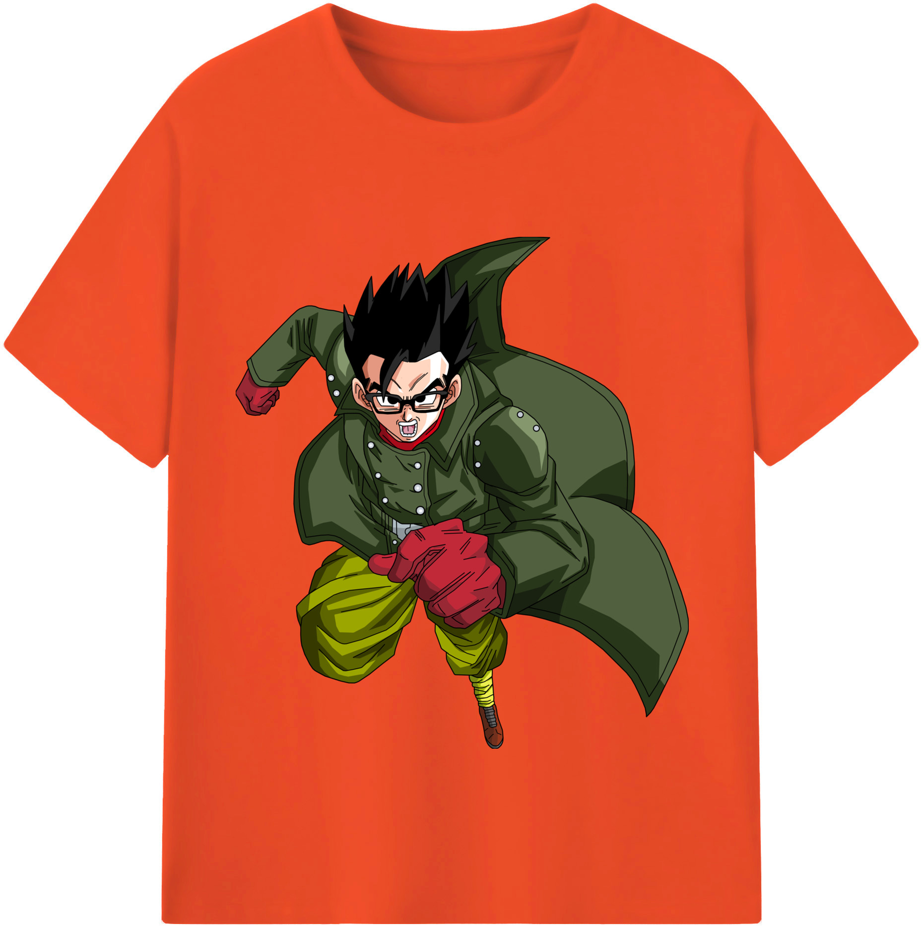 （画像用） ドラゴンボール 孫 悟飯（そんごはん）DRAGON BALL Son Gohan 綿100％半袖Tシャツ（フロントプリント）