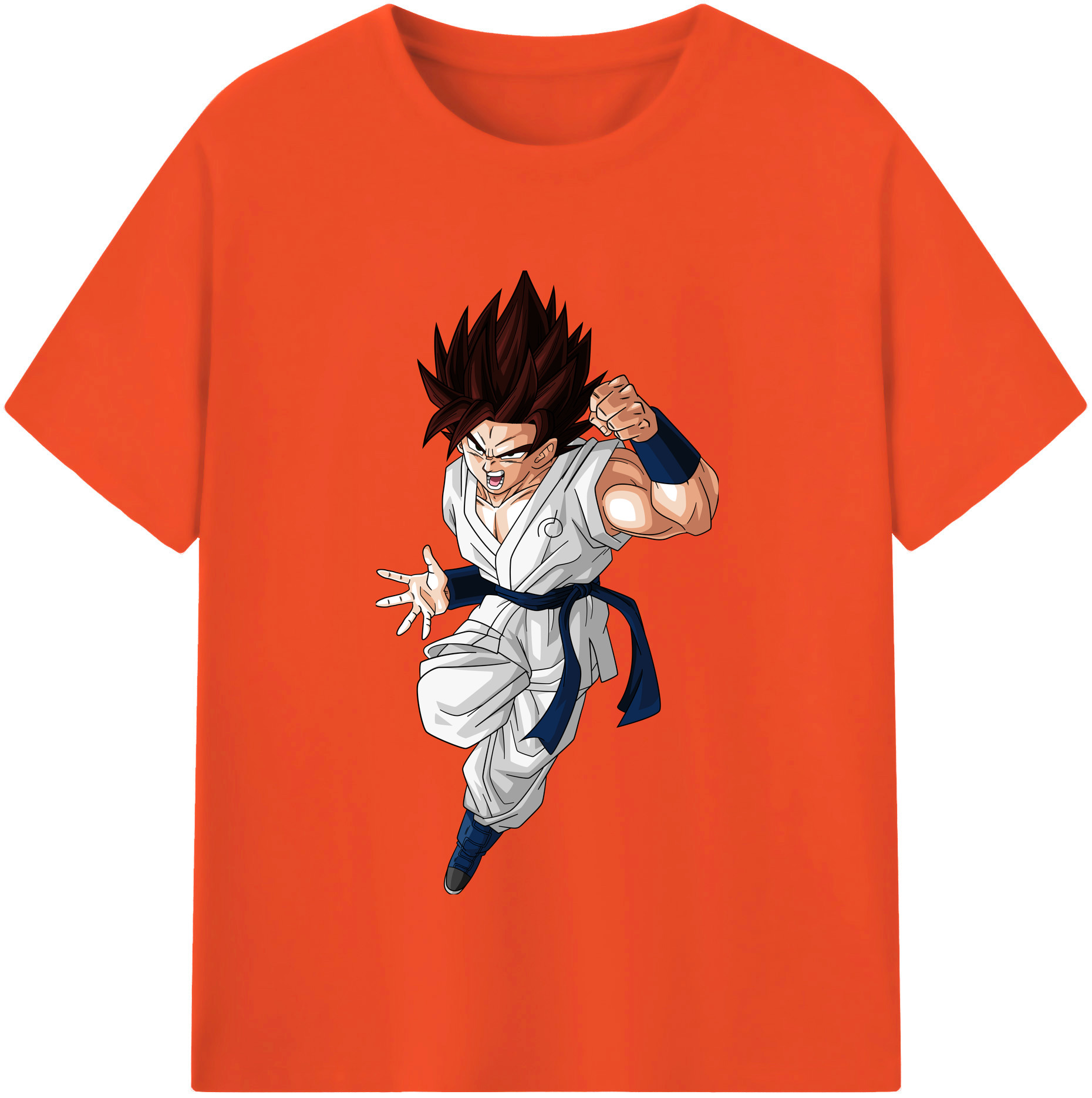 （画像用） ドラゴンボール 孫 悟飯（そんごはん）DRAGON BALL Son Gohan 綿100％半袖Tシャツ（フロントプリント）