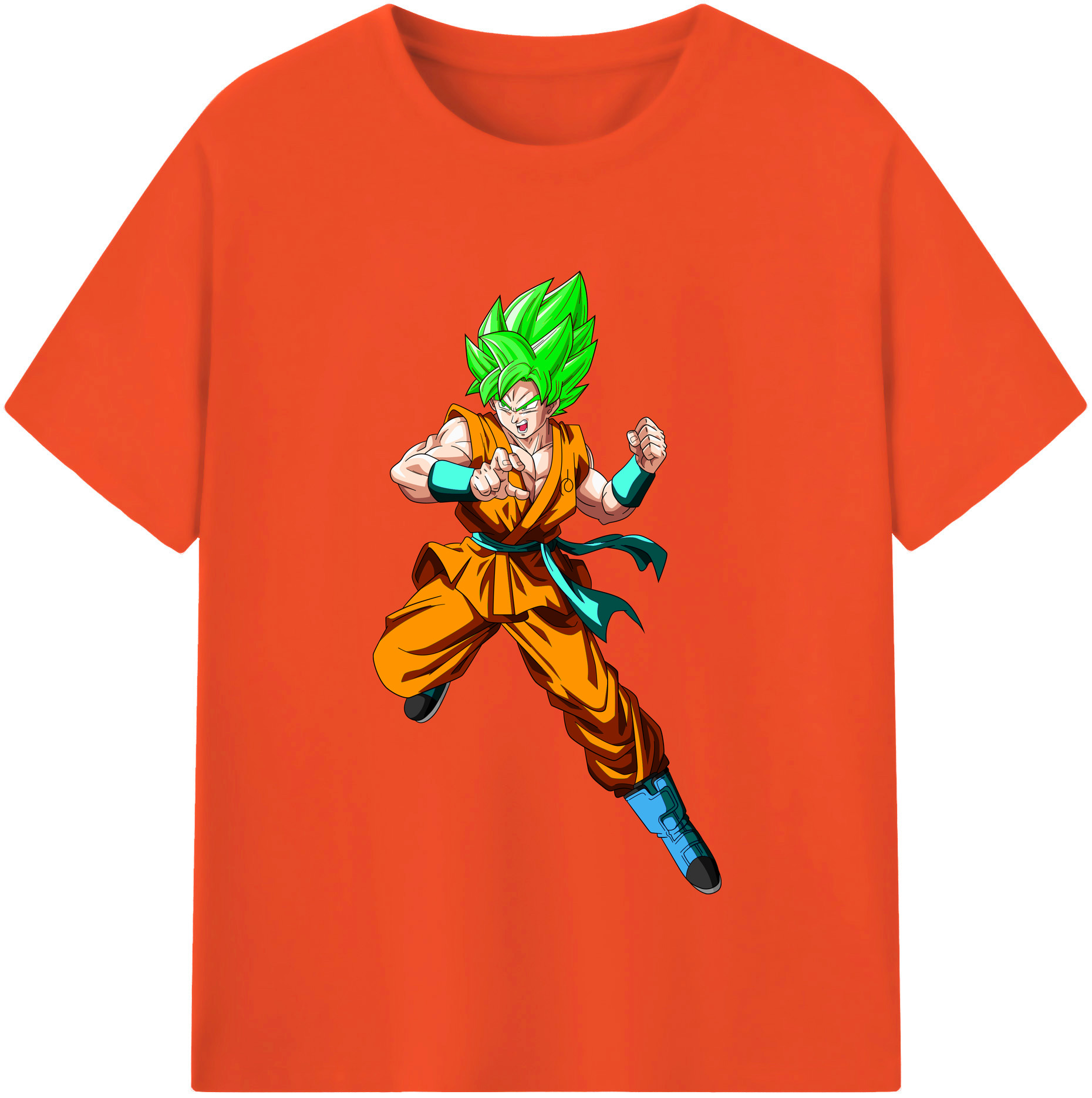 （画像用） ドラゴンボール 孫 悟飯（そんごはん）DRAGON BALL Son Gohan 綿100％半袖Tシャツ（フロントプリント）