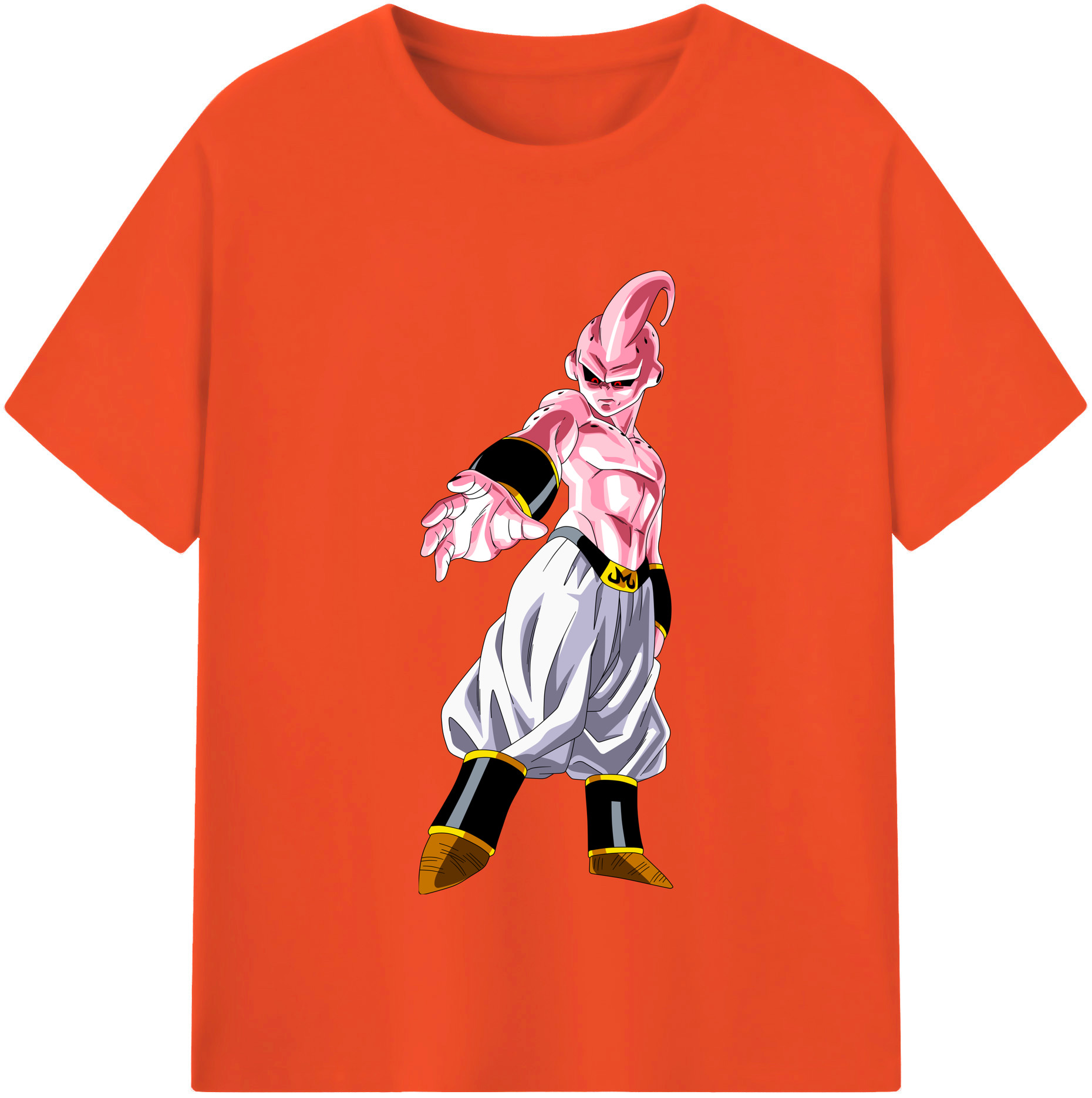 （画像用） ドラゴンボール 魔人ブウ DRAGON BALL Majin Buu 綿100％半袖Tシャツ（フロントプリント）