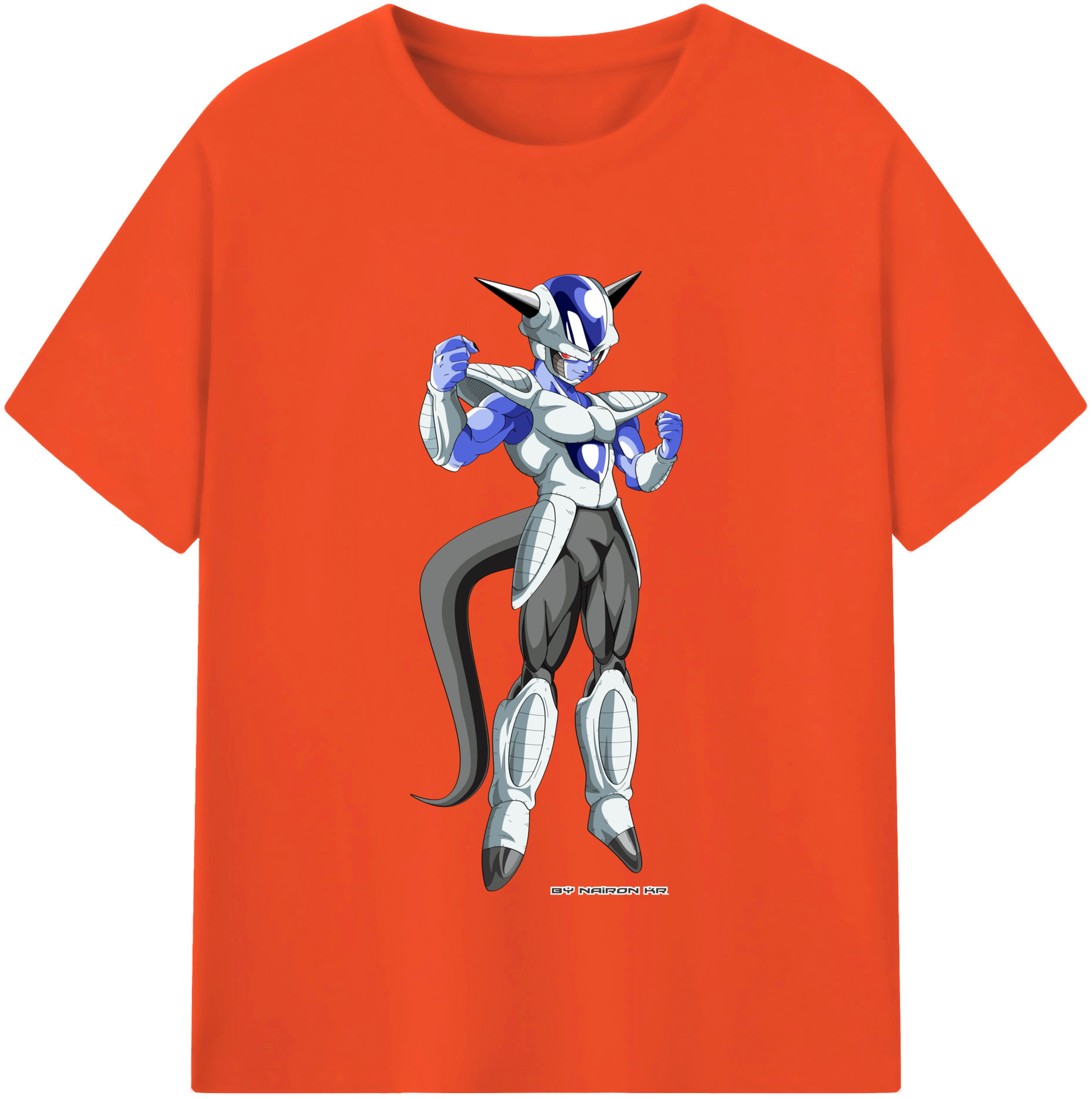 （画像用） ドラゴンボール フリーザ DRAGON BALL Frieza 綿100％半袖Tシャツ（フロントプリント）