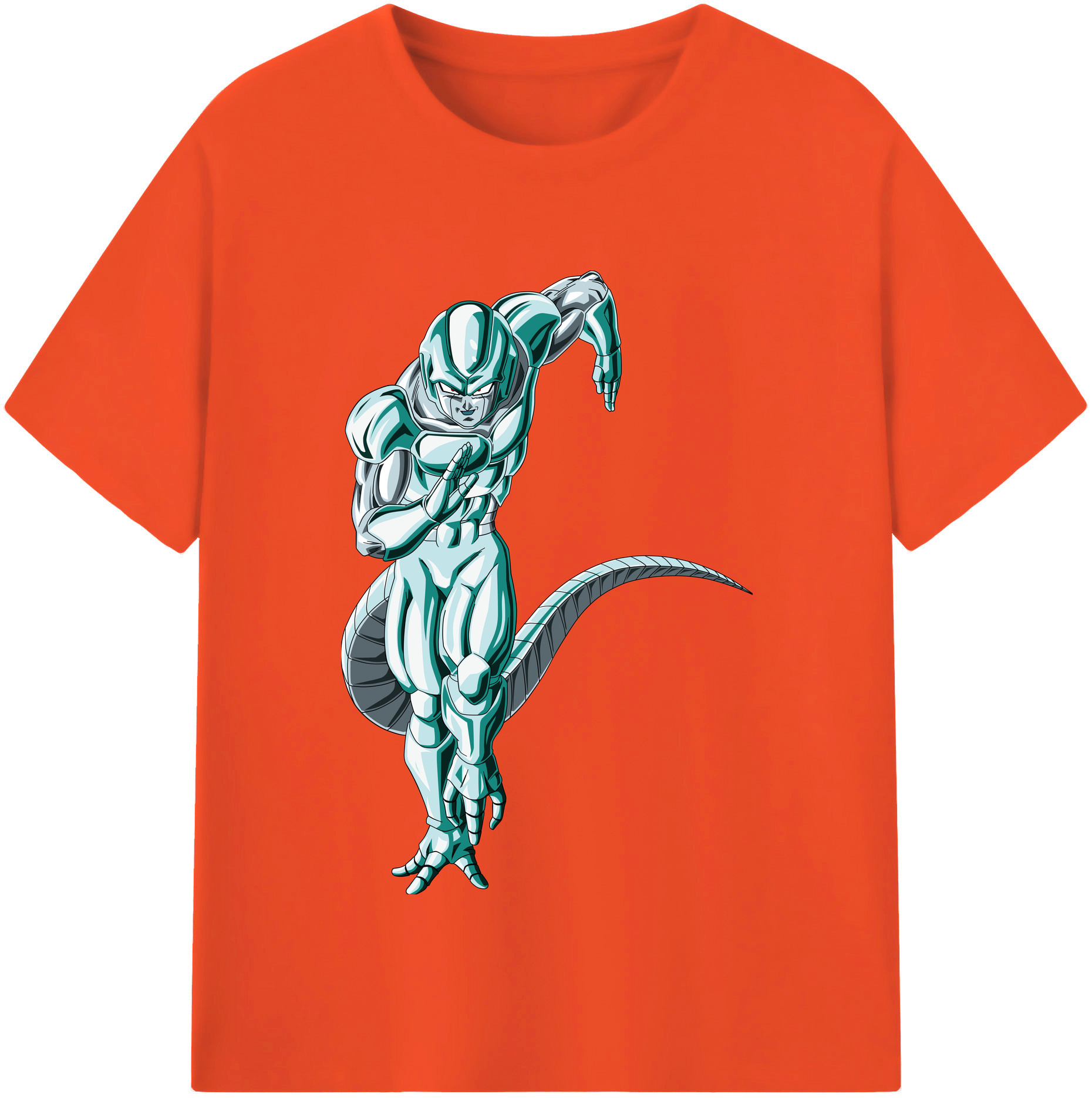 （画像用） ドラゴンボール フリーザ DRAGON BALL Frieza 綿100％半袖Tシャツ（フロントプリント）