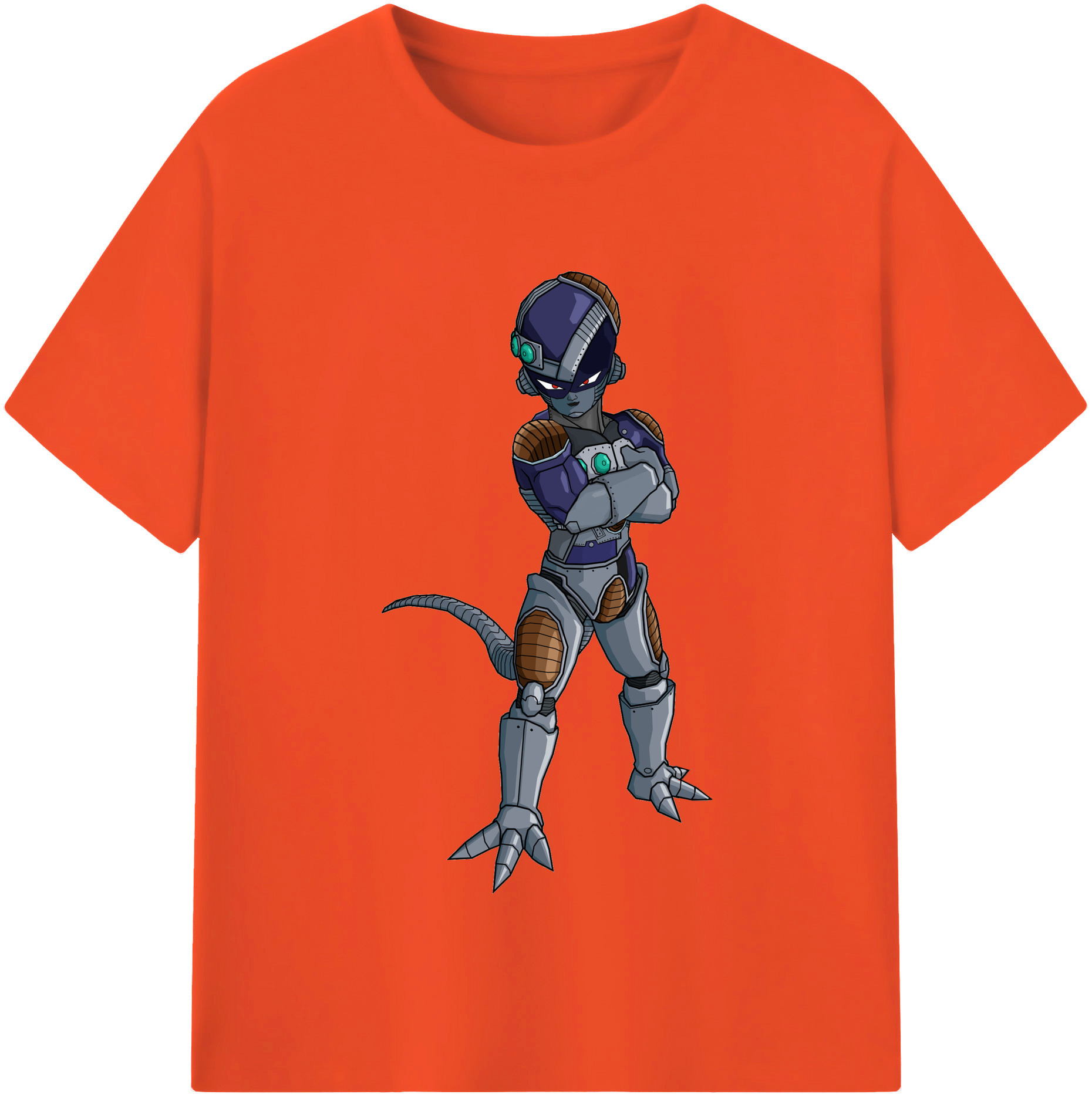 （画像用） ドラゴンボール フリーザ DRAGON BALL Frieza 綿100％半袖Tシャツ（フロントプリント）