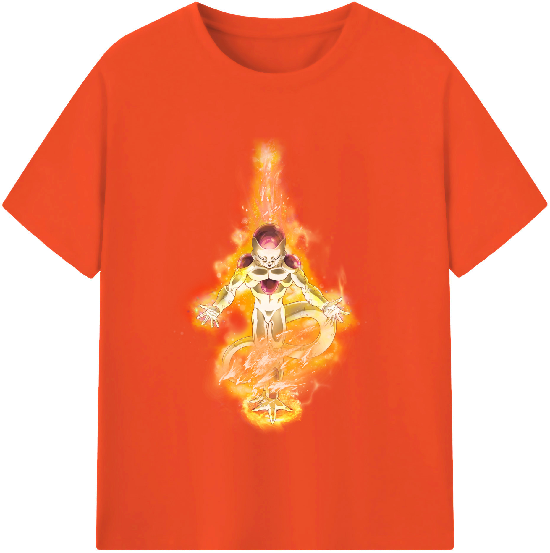 （画像用） ドラゴンボール フリーザ DRAGON BALL Frieza 綿100％半袖Tシャツ（フロントプリント）