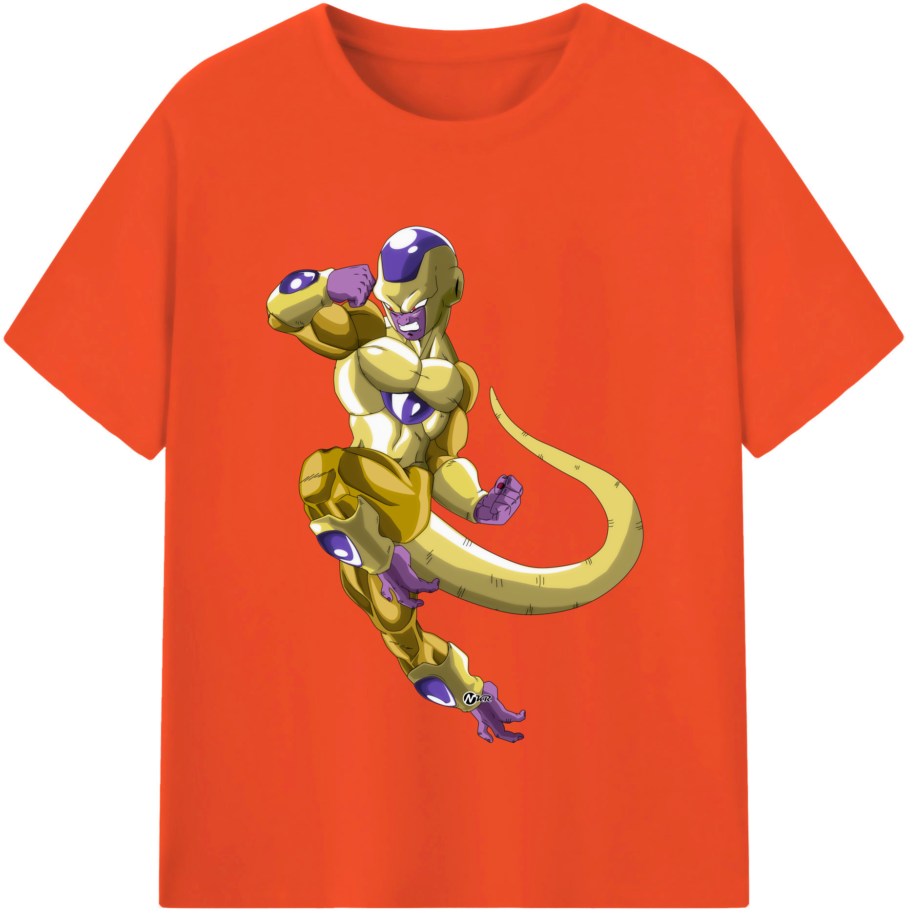 （画像用） ドラゴンボール フリーザ DRAGON BALL Frieza 綿100％半袖Tシャツ（フロントプリント）