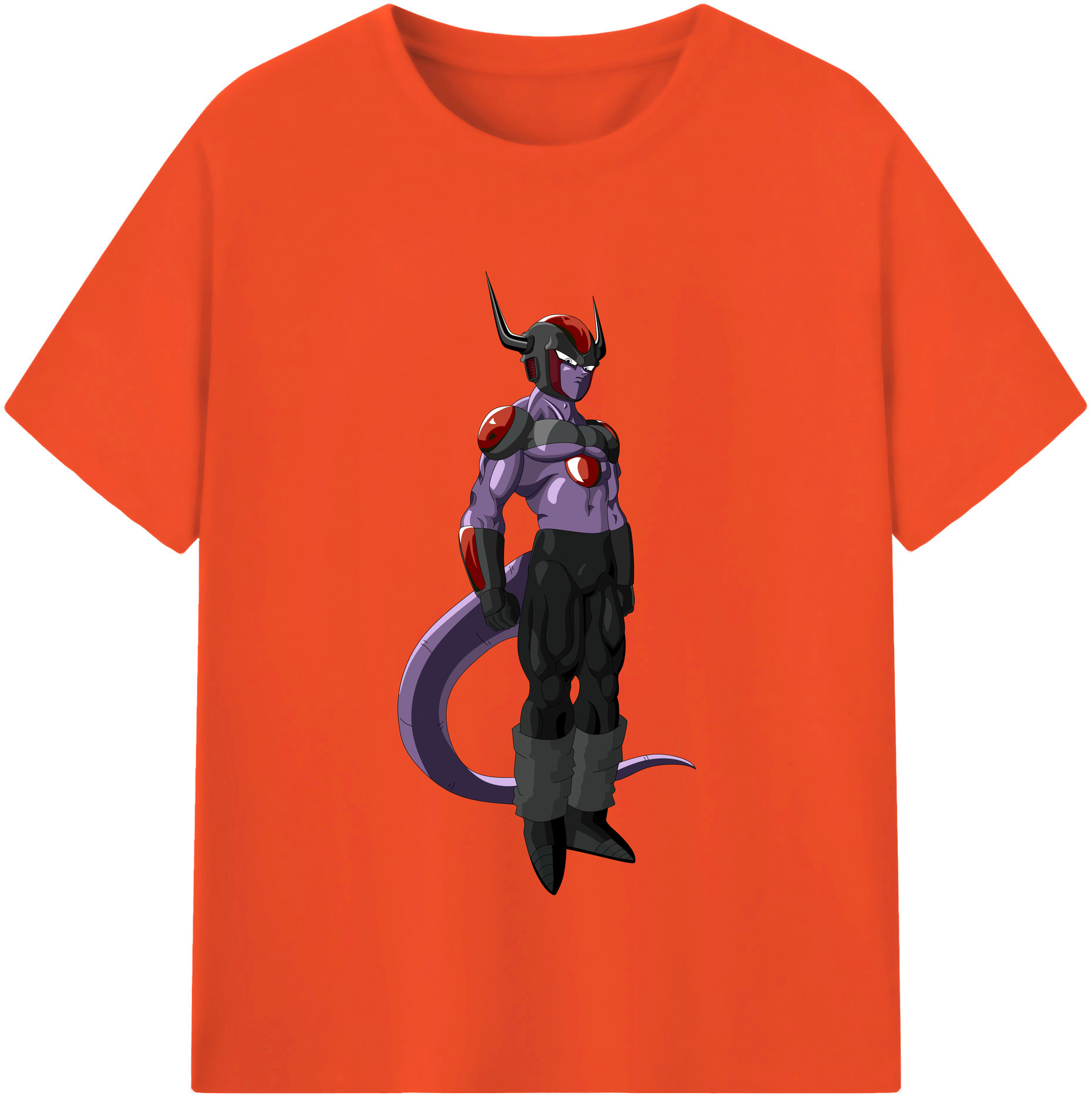 （画像用） ドラゴンボール フリーザ DRAGON BALL Frieza 綿100％半袖Tシャツ（フロントプリント）