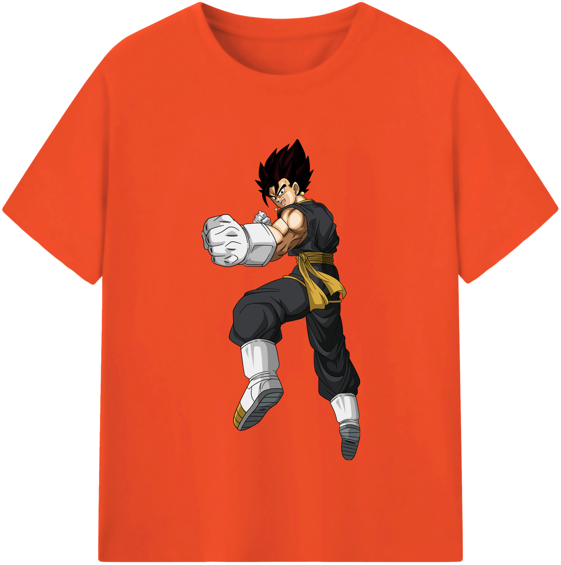 （画像用） ドラゴンボール ベジット DRAGON BALL Vegetto 綿100％半袖Tシャツ（フロントプリント）
