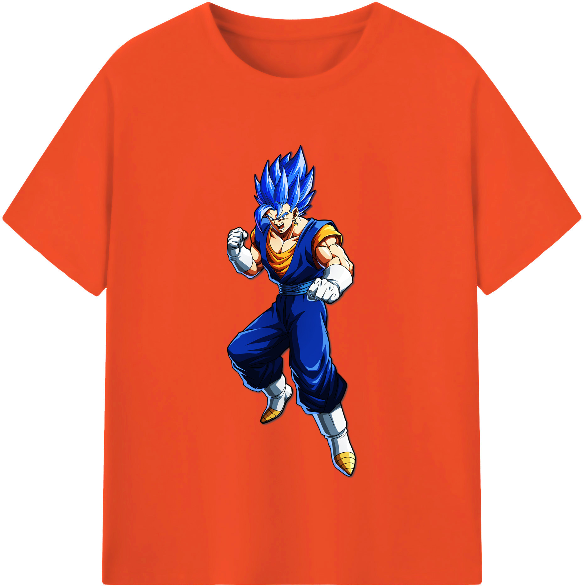 （画像用） ドラゴンボール ベジット DRAGON BALL Vegetto 綿100％半袖Tシャツ（フロントプリント）