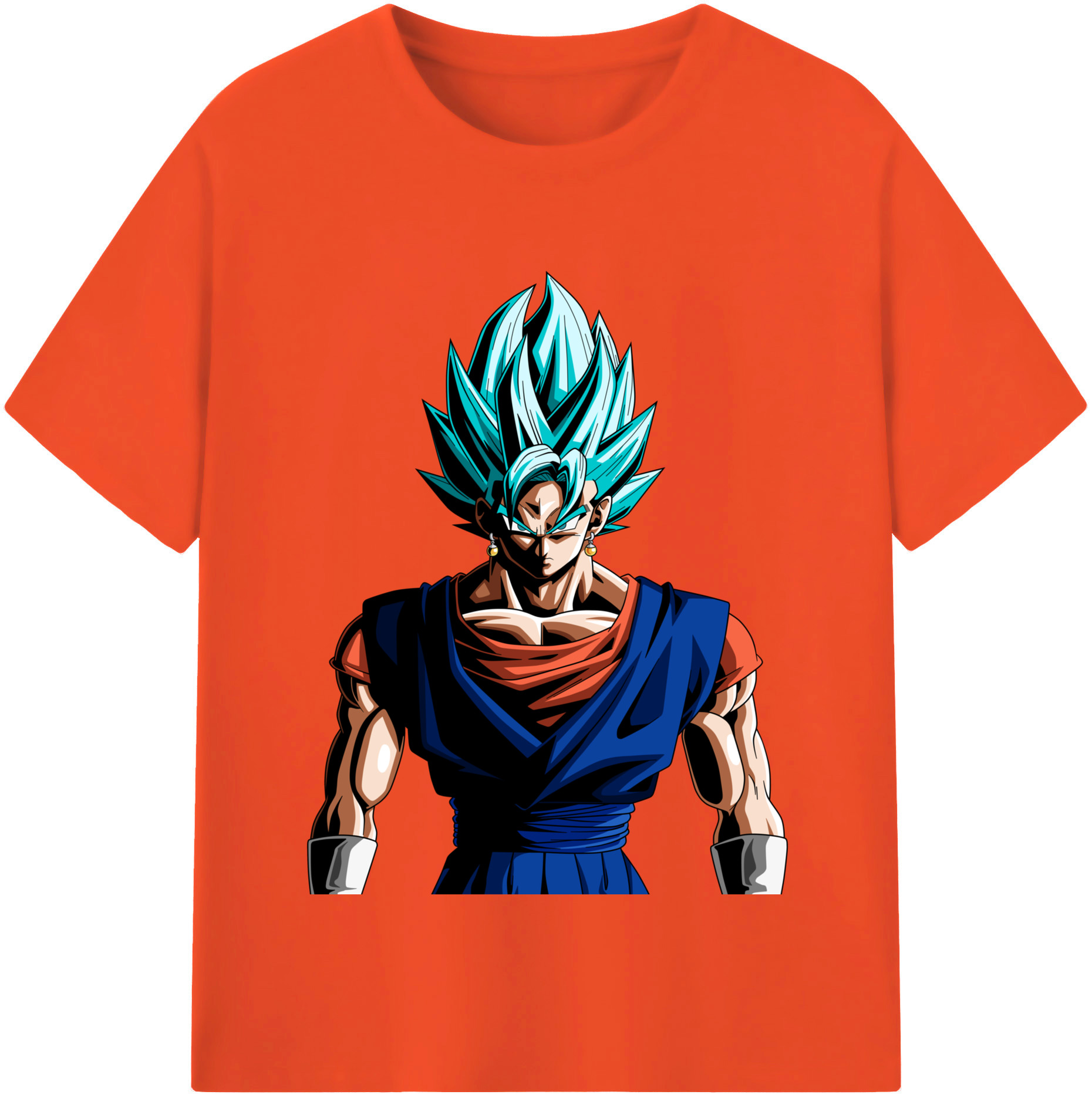 （画像用） ドラゴンボール ベジット DRAGON BALL Vegetto 綿100％半袖Tシャツ（フロントプリント）